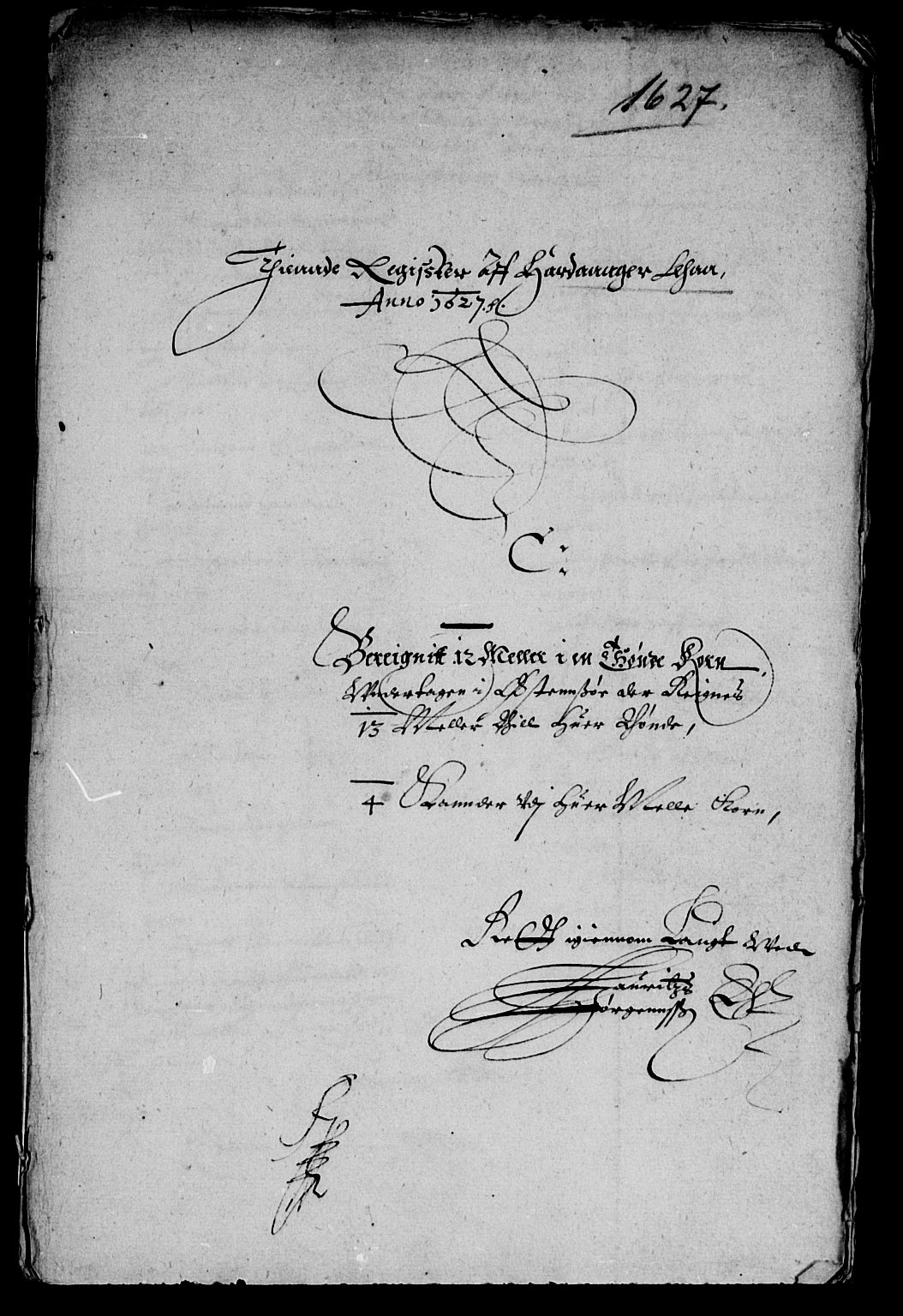 Rentekammeret inntil 1814, Reviderte regnskaper, Lensregnskaper, AV/RA-EA-5023/R/Rb/Rbu/L0004: Hardanger og Halsnøy kloster len, 1626-1632