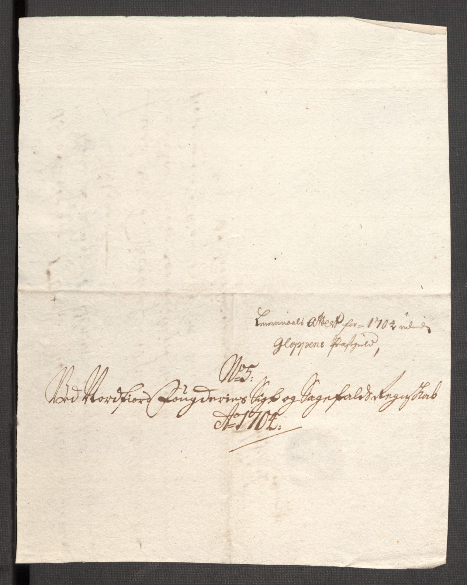 Rentekammeret inntil 1814, Reviderte regnskaper, Fogderegnskap, RA/EA-4092/R53/L3428: Fogderegnskap Sunn- og Nordfjord, 1704, s. 236