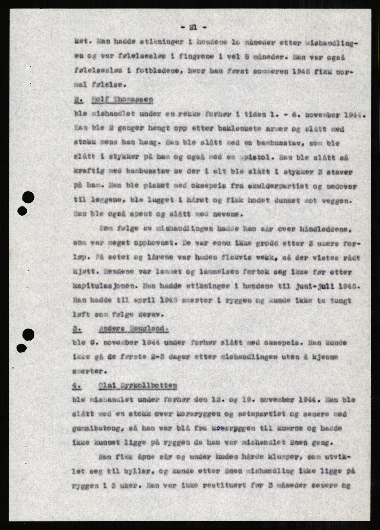 Forsvaret, Forsvarets overkommando II, AV/RA-RAFA-3915/D/Db/L0001: CI Questionaires. Tyske okkupasjonsstyrker i Norge. Tyskere., 1945-1946, s. 330