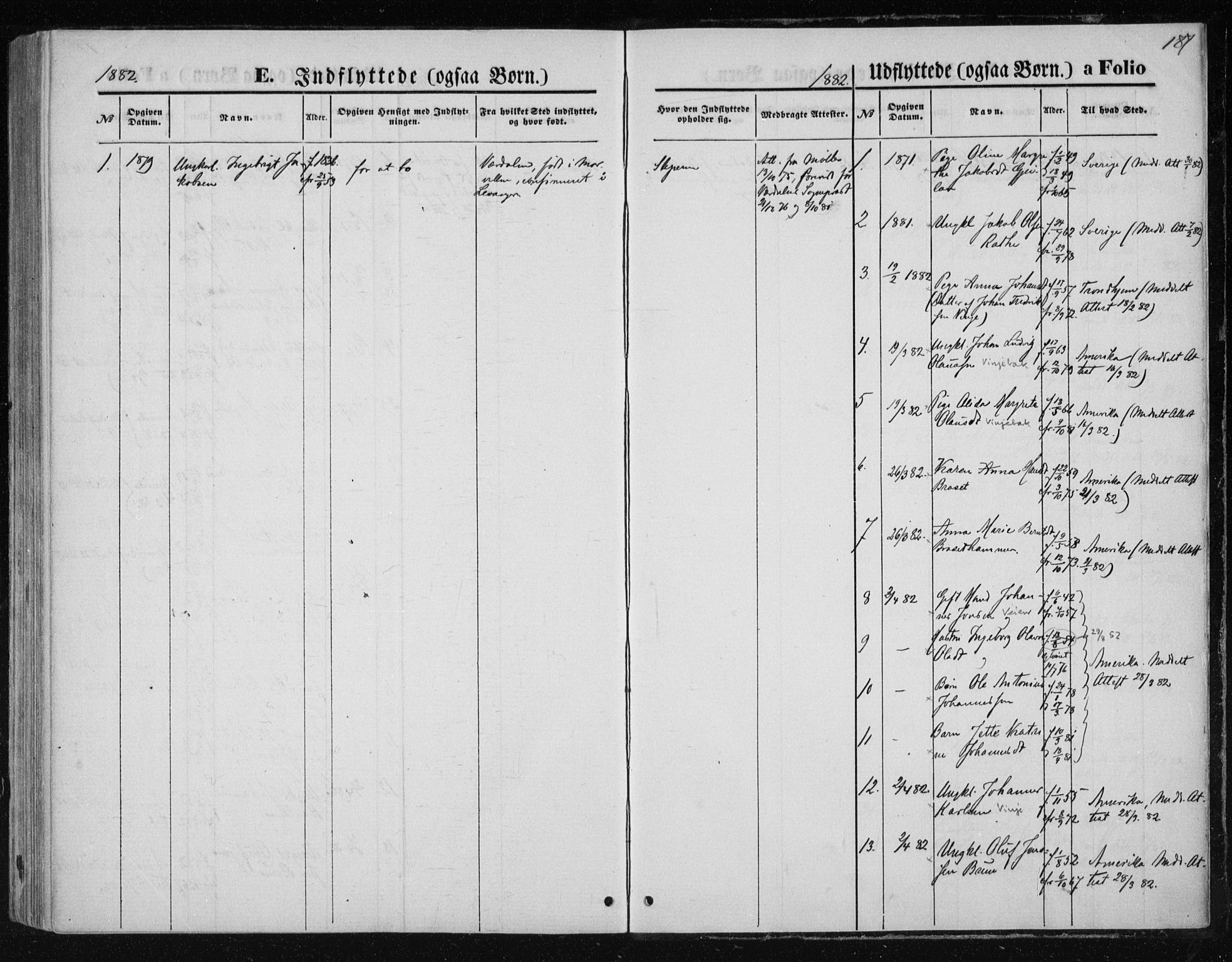 Ministerialprotokoller, klokkerbøker og fødselsregistre - Nord-Trøndelag, AV/SAT-A-1458/733/L0324: Ministerialbok nr. 733A03, 1870-1883, s. 187