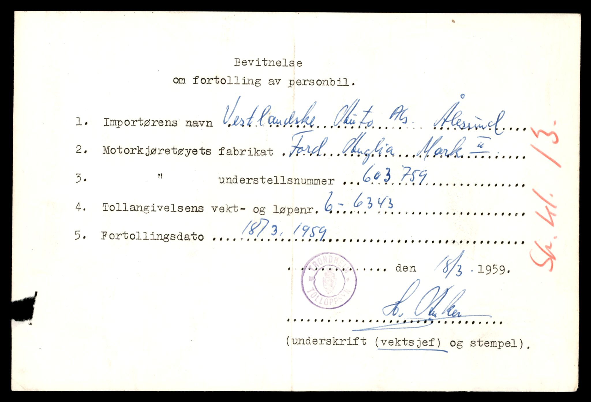 Møre og Romsdal vegkontor - Ålesund trafikkstasjon, AV/SAT-A-4099/F/Fe/L0022: Registreringskort for kjøretøy T 10584 - T 10694, 1927-1998, s. 1467
