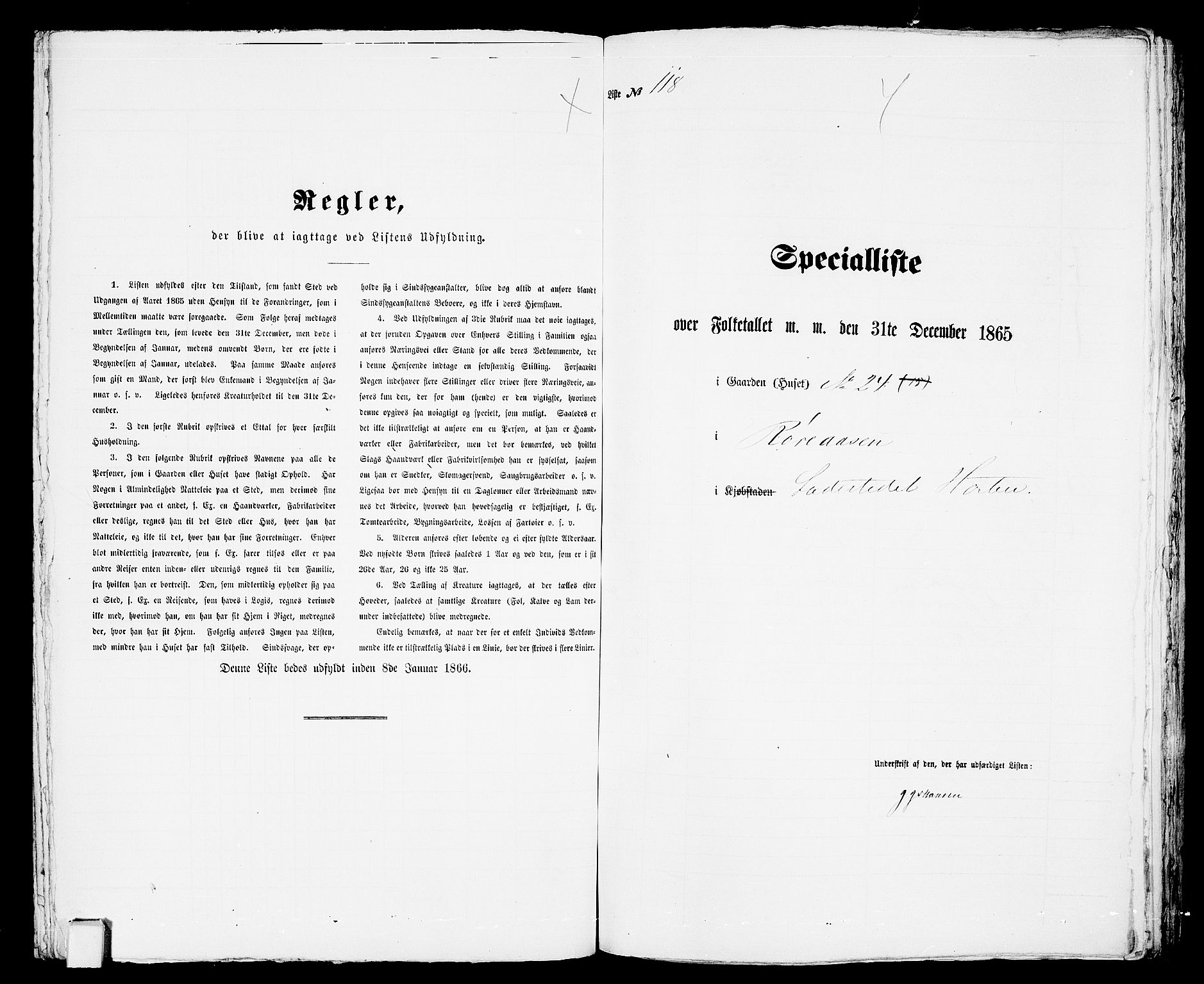 RA, Folketelling 1865 for 0703 Horten ladested, 1865, s. 265