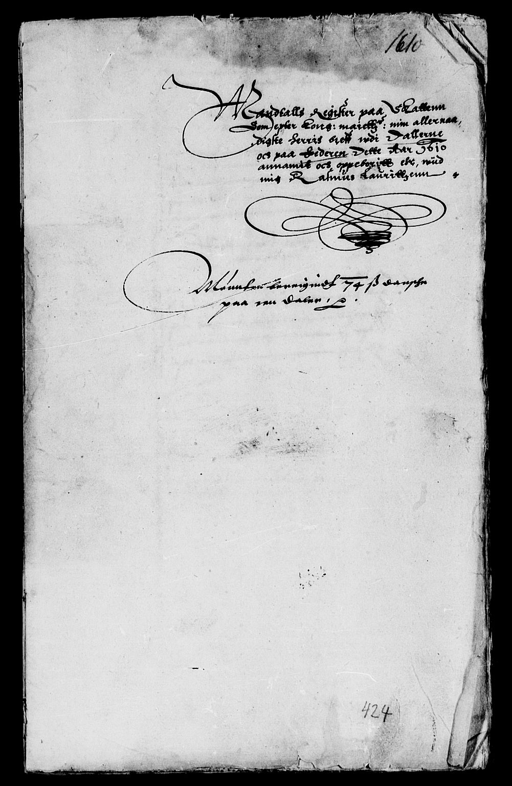 Rentekammeret inntil 1814, Reviderte regnskaper, Lensregnskaper, RA/EA-5023/R/Rb/Rbs/L0003: Stavanger len, 1610-1613