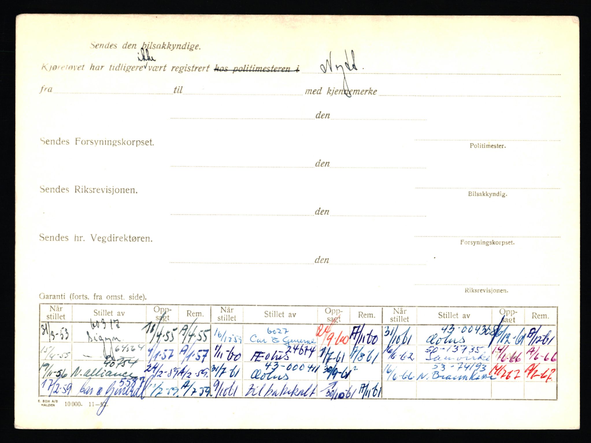 Stavanger trafikkstasjon, AV/SAST-A-101942/0/F/L0024: L-13000 - L-13499, 1930-1971, s. 888