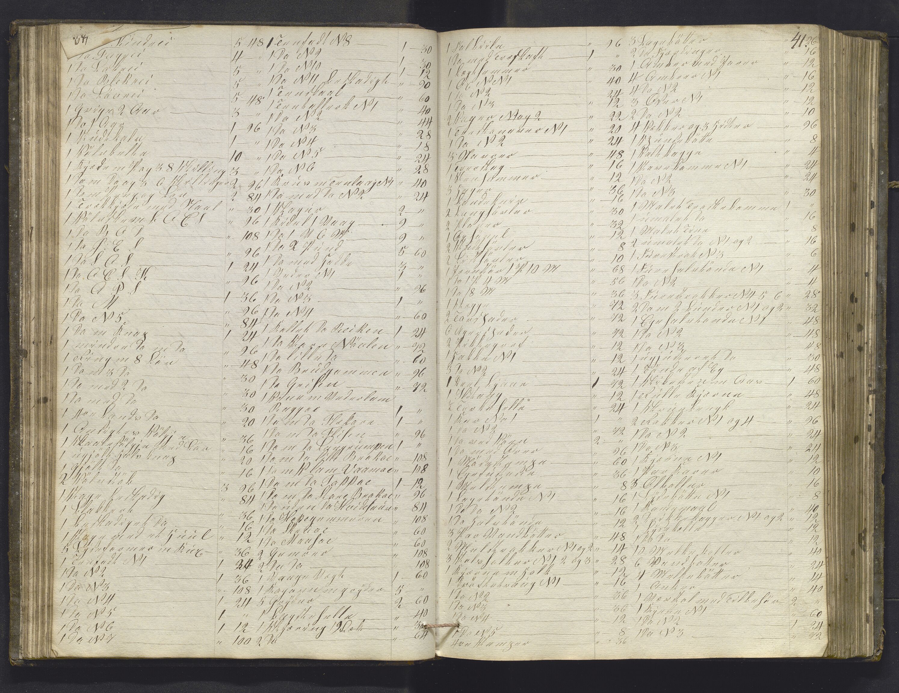 Lensmannen i Sund og Austevoll, AV/SAB-A-35201/0006/L0008: Registreringsprotokoll, 1846-1860, s. 40b-41a