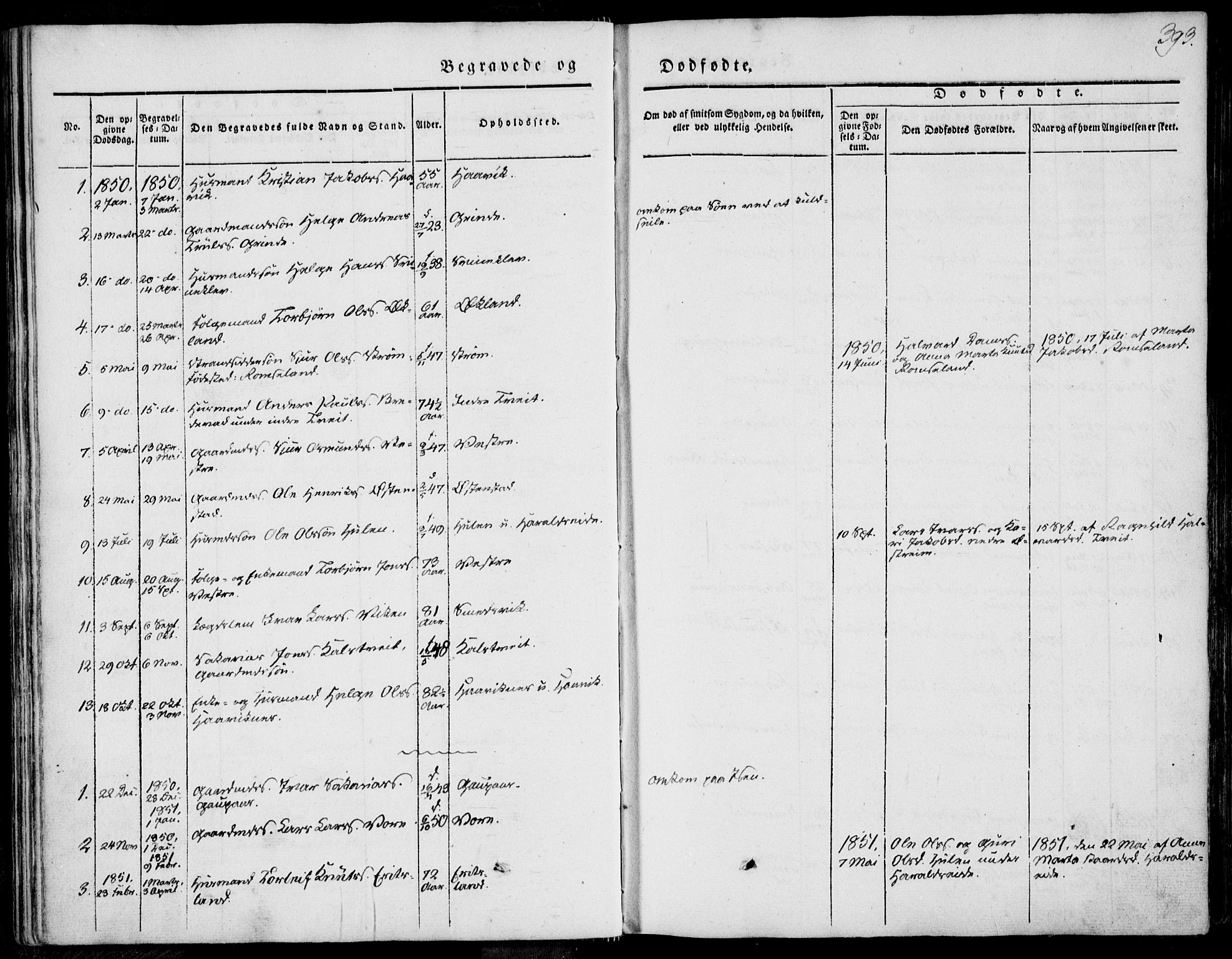 Skjold sokneprestkontor, AV/SAST-A-101847/H/Ha/Haa/L0006: Ministerialbok nr. A 6.2, 1835-1858, s. 393