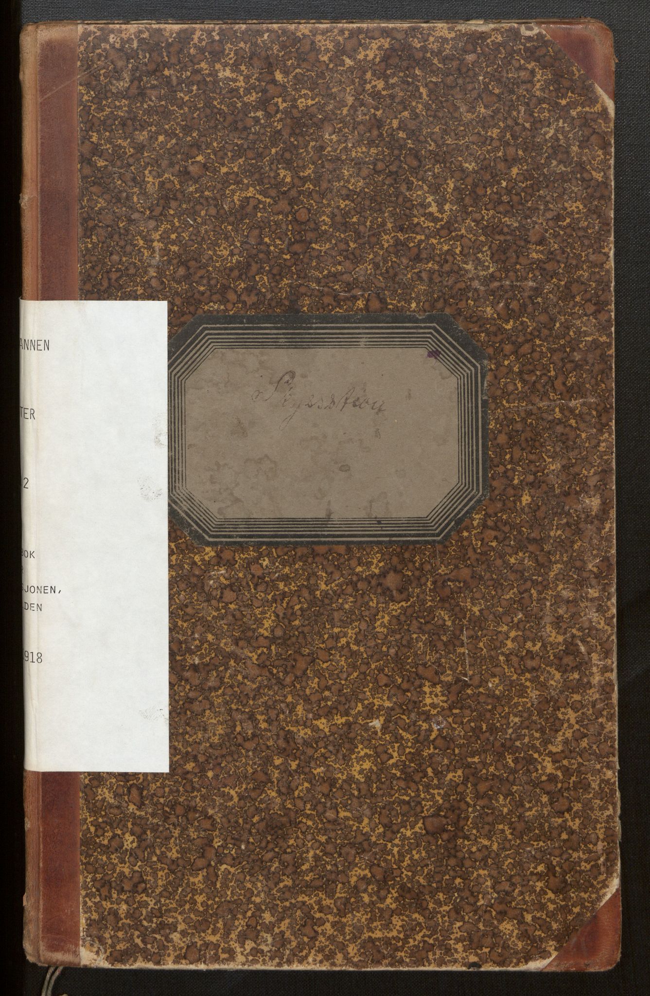 Lensmannen i Luster, SAB/A-29301/0021/L0002: Dagbok for skysstasjonen, Skjolden, 1912-1918