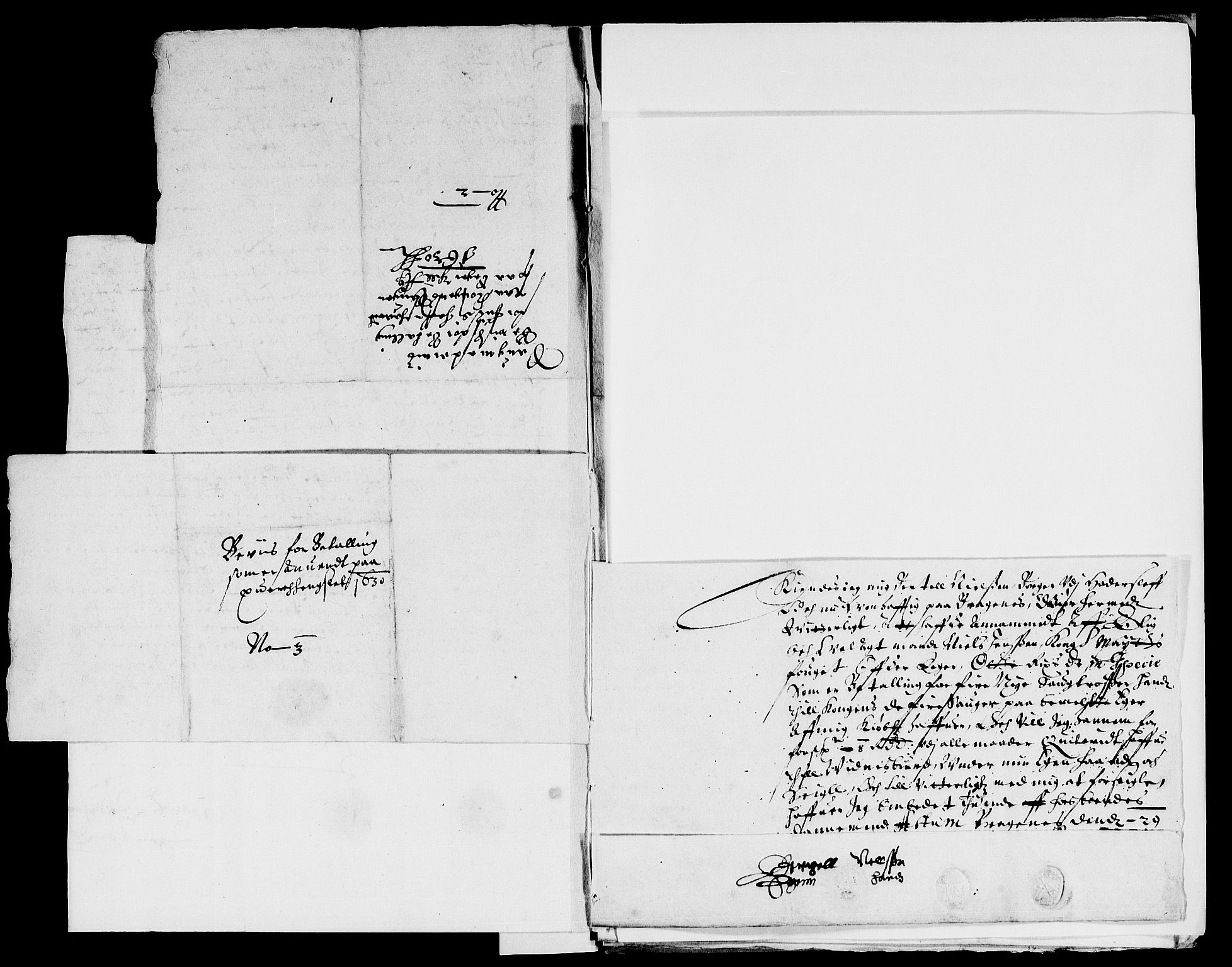 Rentekammeret inntil 1814, Reviderte regnskaper, Lensregnskaper, AV/RA-EA-5023/R/Rb/Rbl/L0003: Brunla len med Eiker len 1626-37, 1628-1631