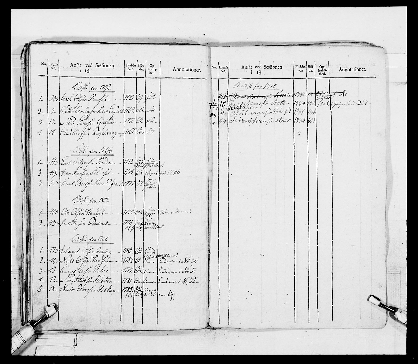 Generalitets- og kommissariatskollegiet, Det kongelige norske kommissariatskollegium, AV/RA-EA-5420/E/Eh/L0083a: 2. Trondheimske nasjonale infanteriregiment, 1810, s. 55