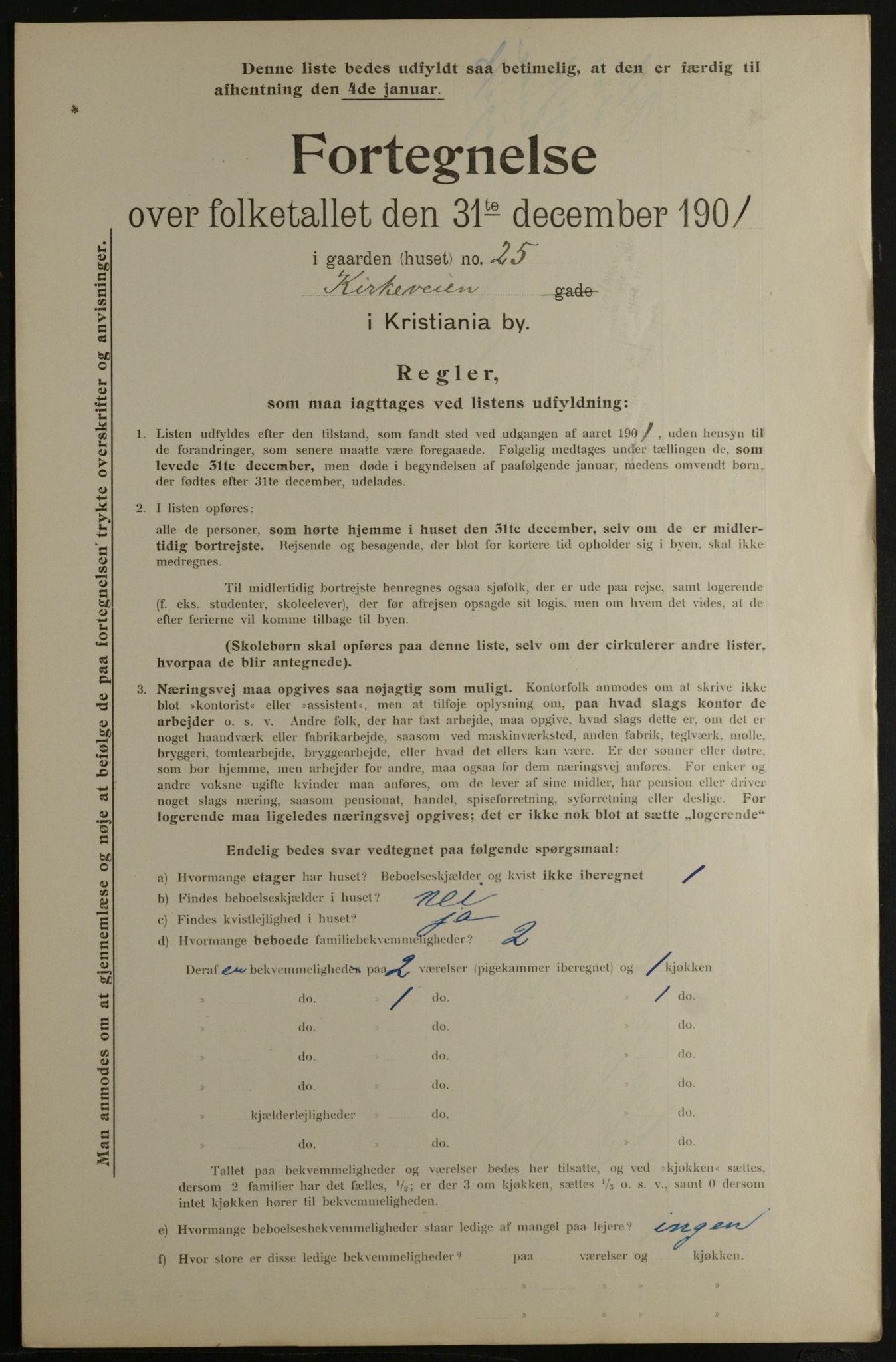 OBA, Kommunal folketelling 31.12.1901 for Kristiania kjøpstad, 1901, s. 7979