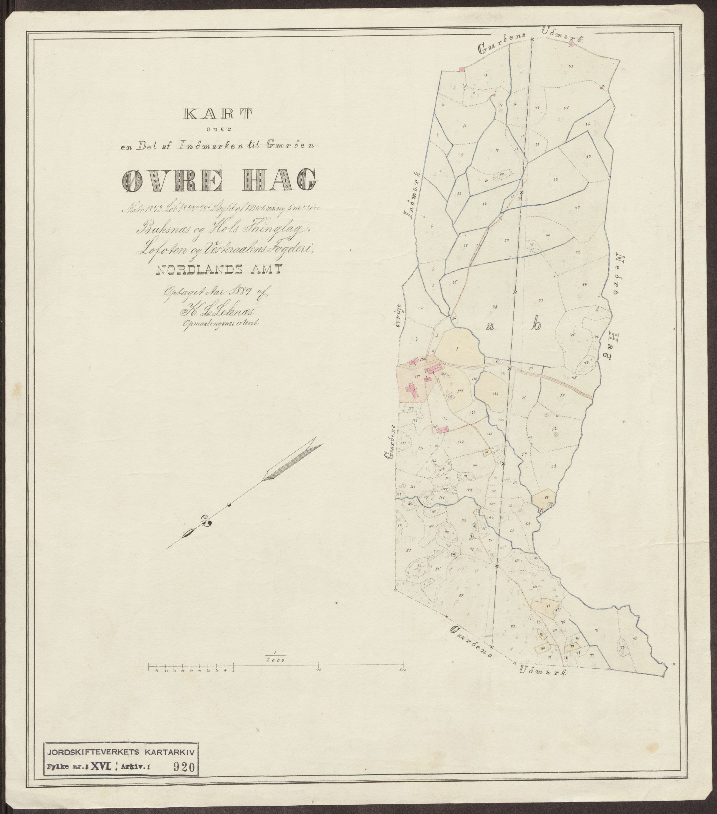 Jordskifteverkets kartarkiv, AV/RA-S-3929/T, 1859-1988, s. 1059
