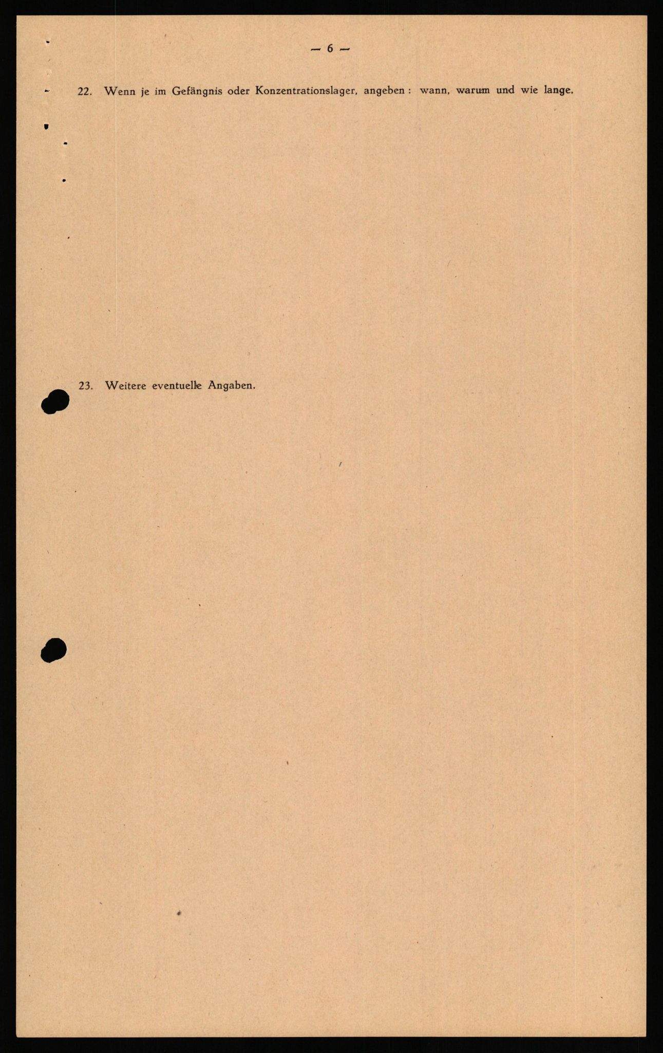 Forsvaret, Forsvarets overkommando II, RA/RAFA-3915/D/Db/L0027: CI Questionaires. Tyske okkupasjonsstyrker i Norge. Tyskere., 1945-1946, s. 428