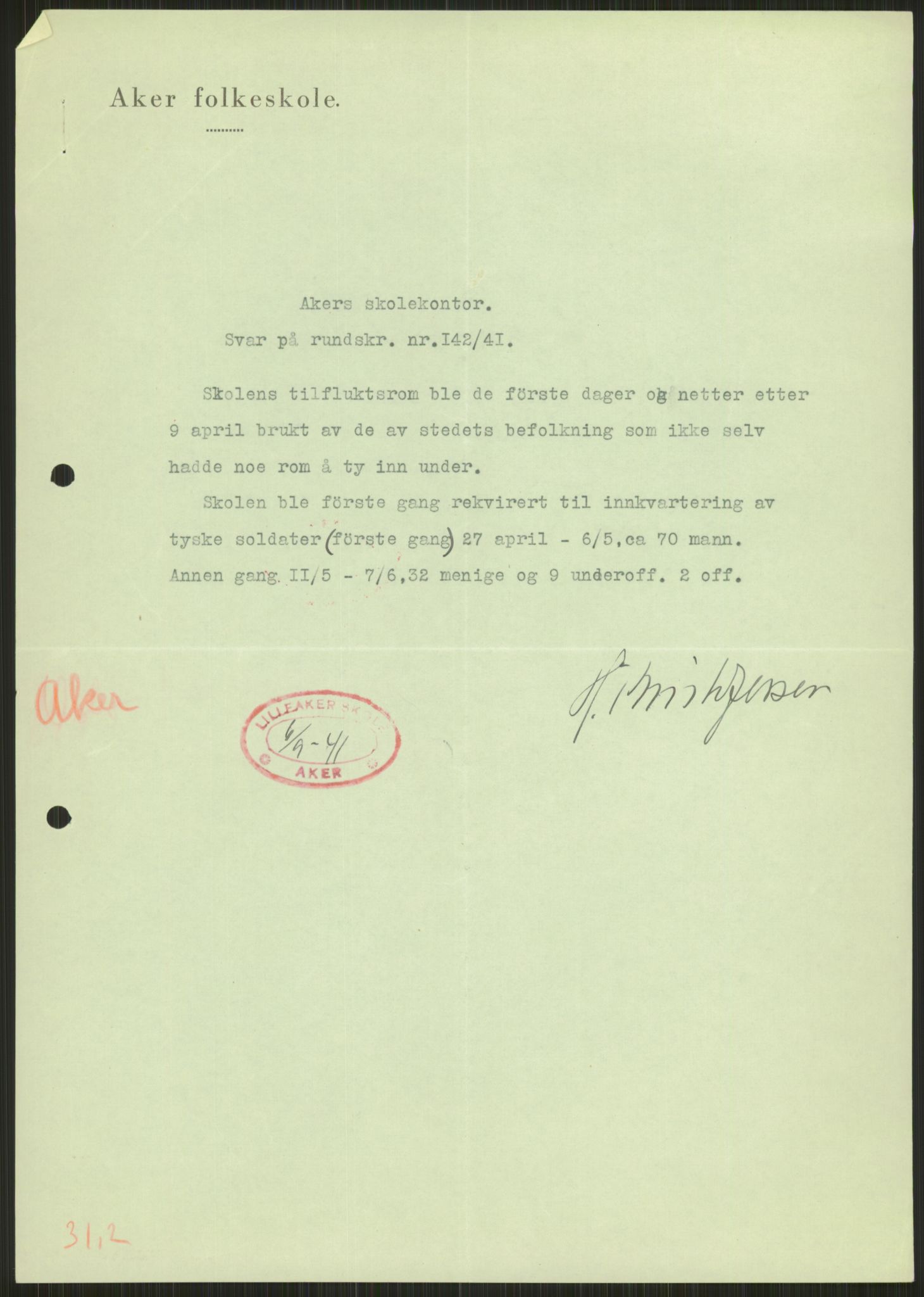 Forsvaret, Forsvarets krigshistoriske avdeling, AV/RA-RAFA-2017/Y/Ya/L0013: II-C-11-31 - Fylkesmenn.  Rapporter om krigsbegivenhetene 1940., 1940, s. 224