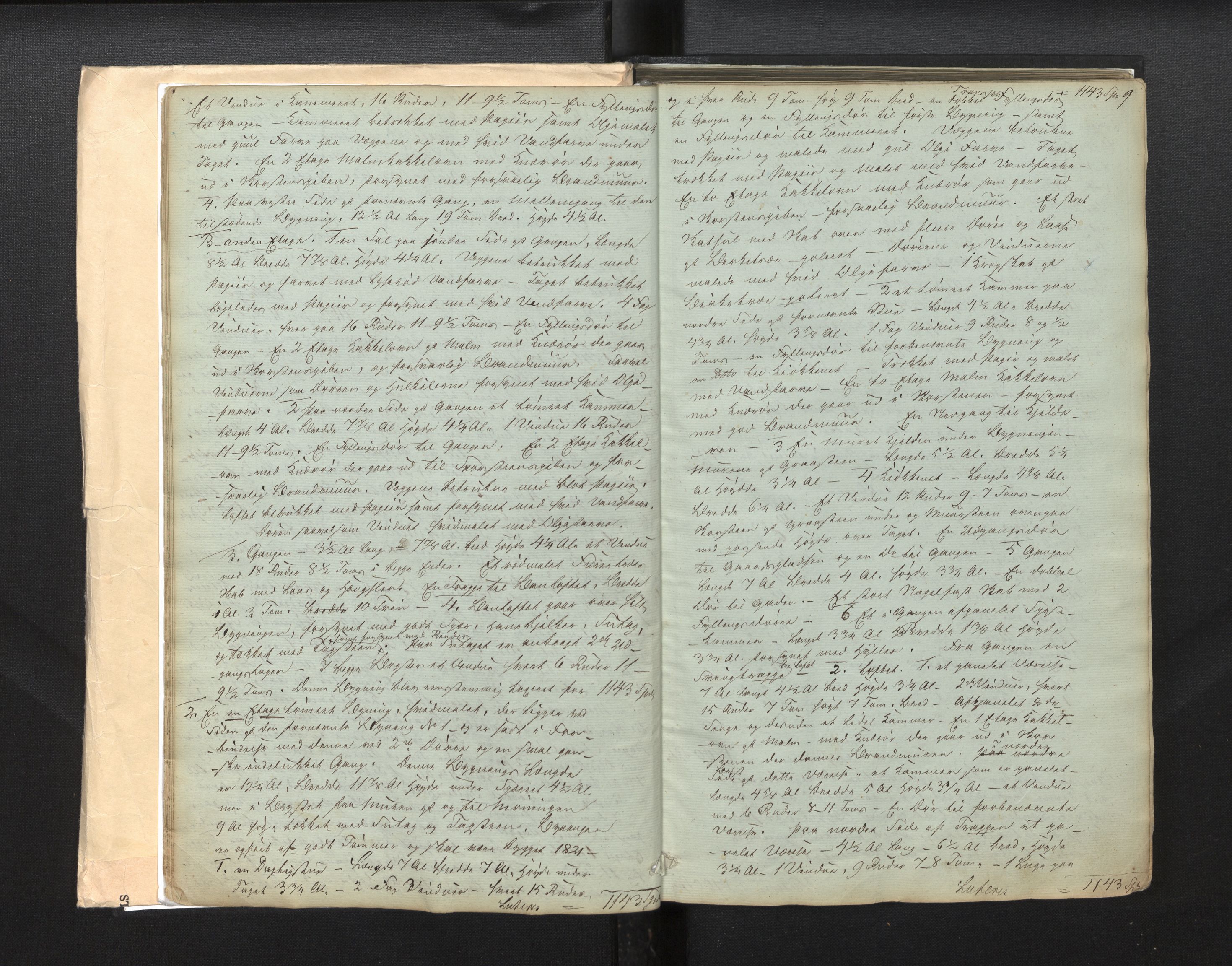 Lensmannen i Voss, AV/SAB-A-35801/0012/L0001: Branntakstprotokoll, 1846-1890, s. 8b-9a