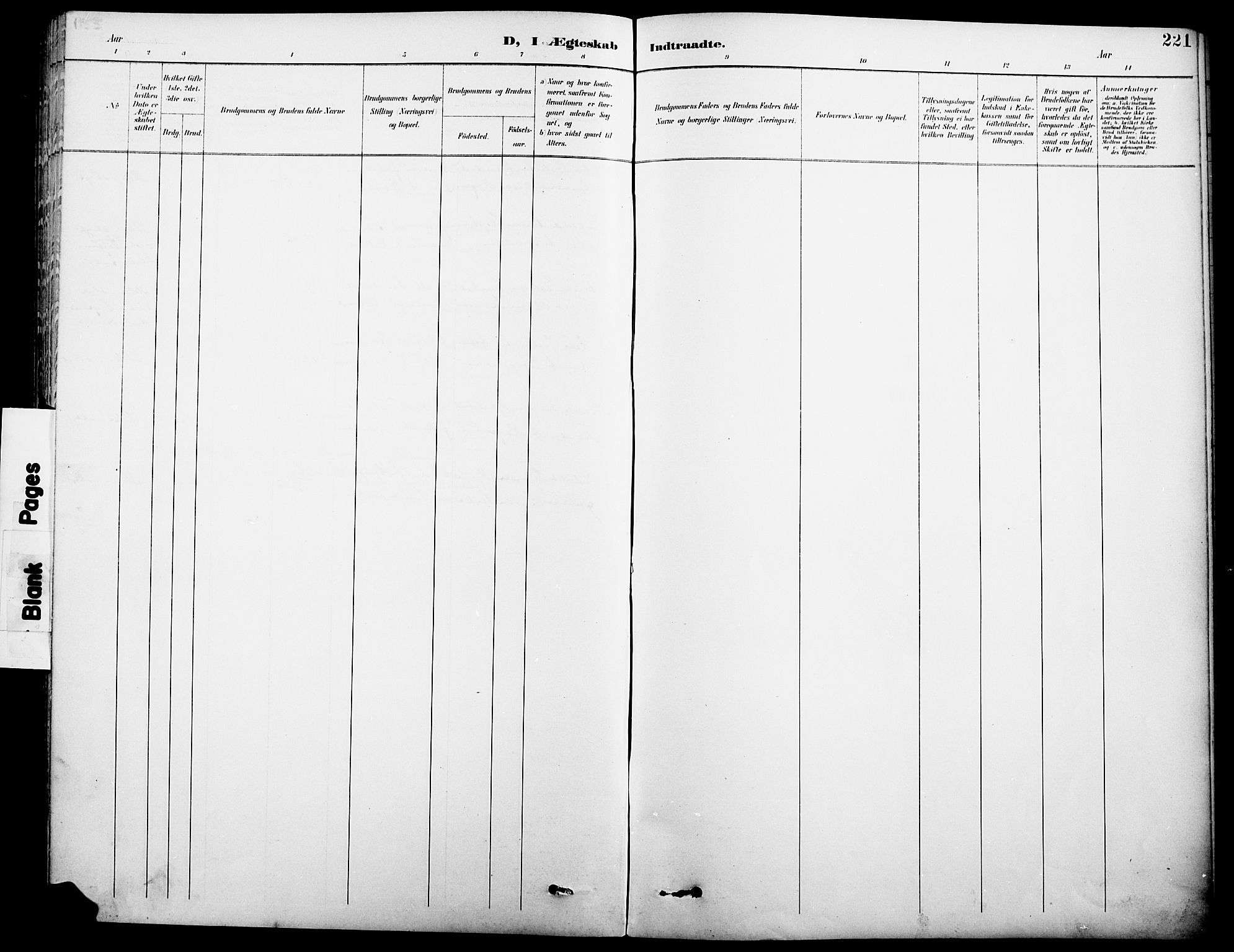 Eidskog prestekontor, SAH/PREST-026/H/Ha/Hab/L0001: Klokkerbok nr. 1, 1895-1917, s. 221