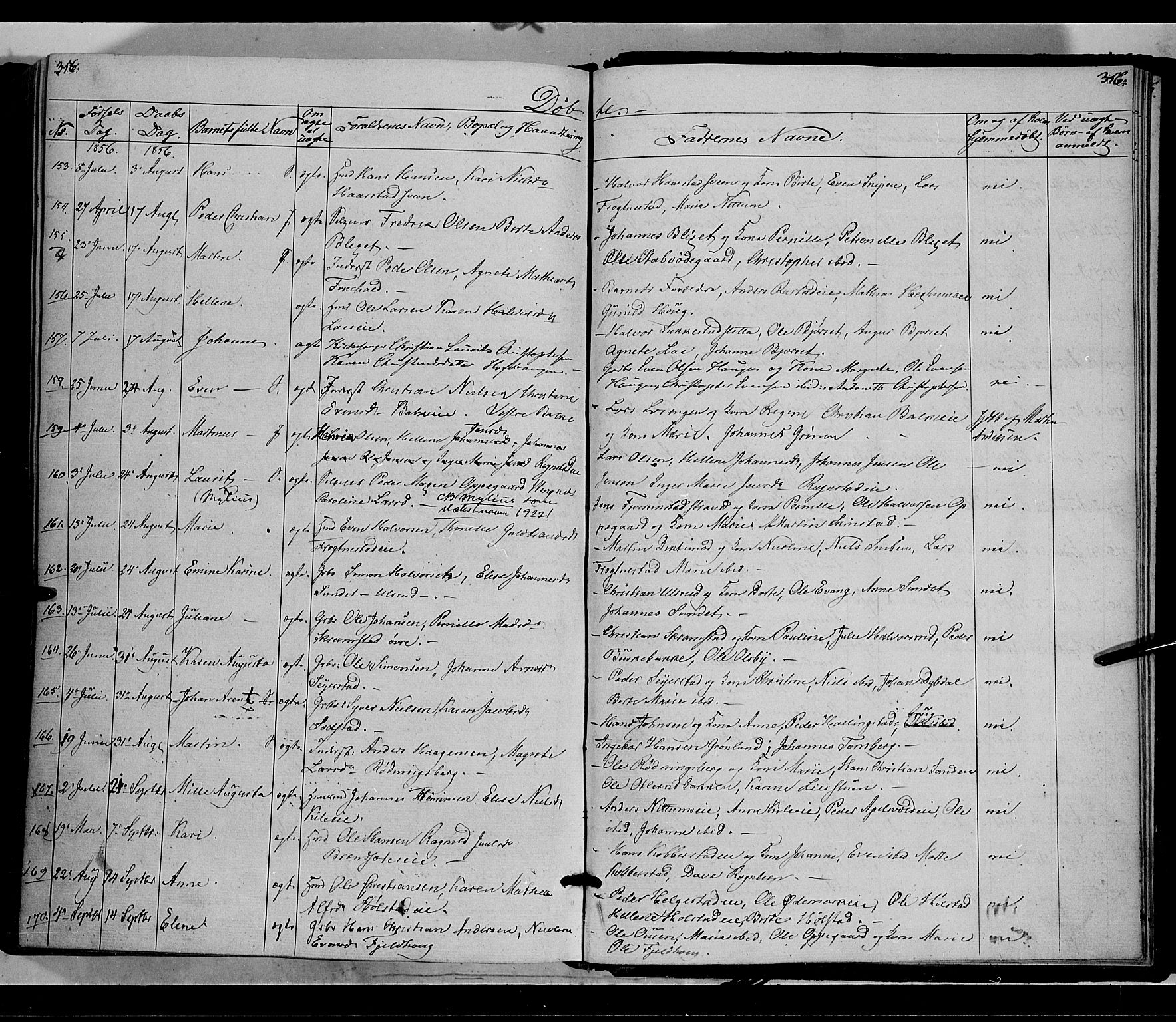 Østre Toten prestekontor, AV/SAH-PREST-104/H/Ha/Haa/L0003: Ministerialbok nr. 3, 1848-1856, s. 356