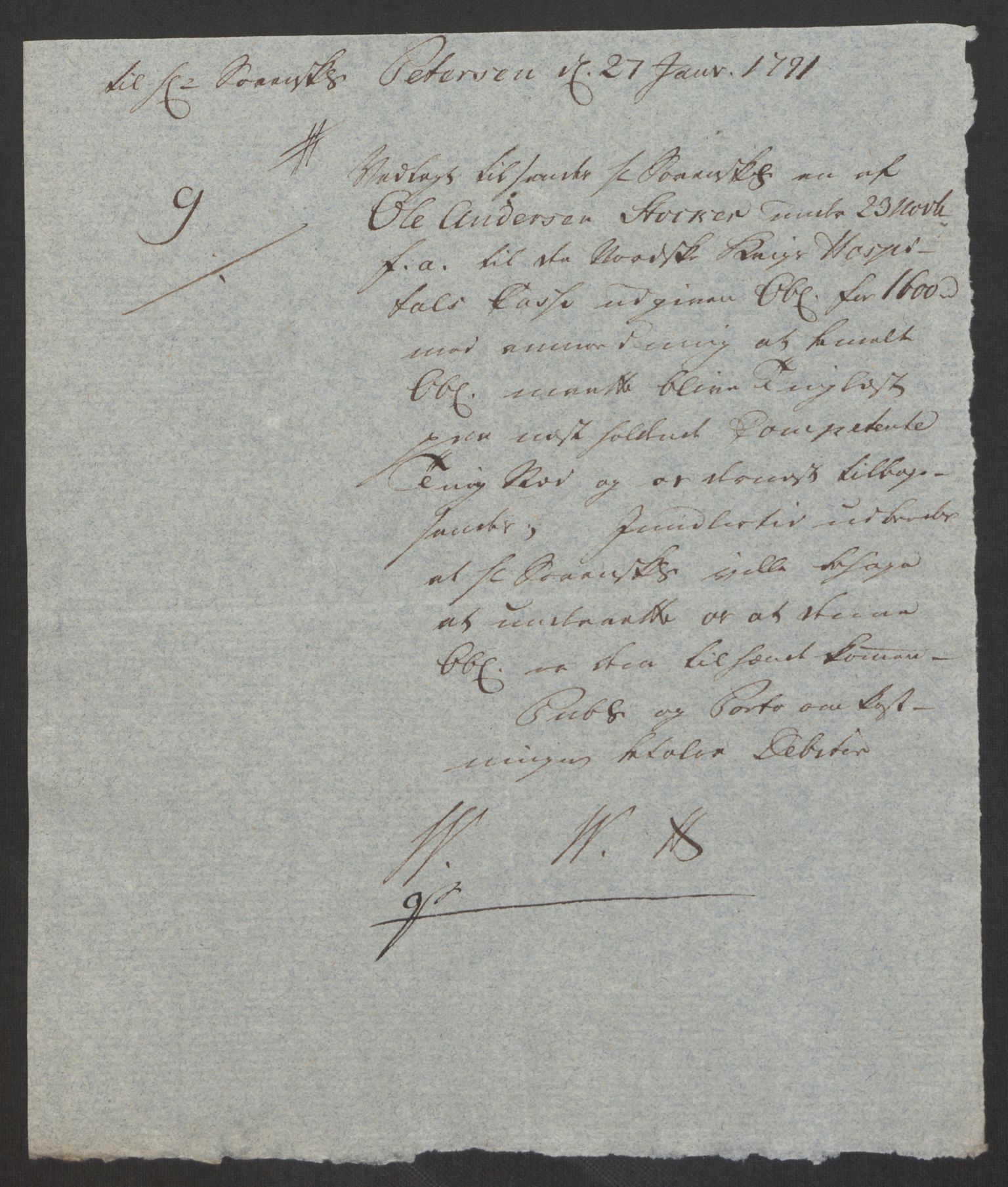 Forsvaret, Den norske kvesthuskasse/krigshospitalkasse, AV/RA-RAFA-1887/F/Fa/L0008: Konsepter, 1790-1793, s. 356