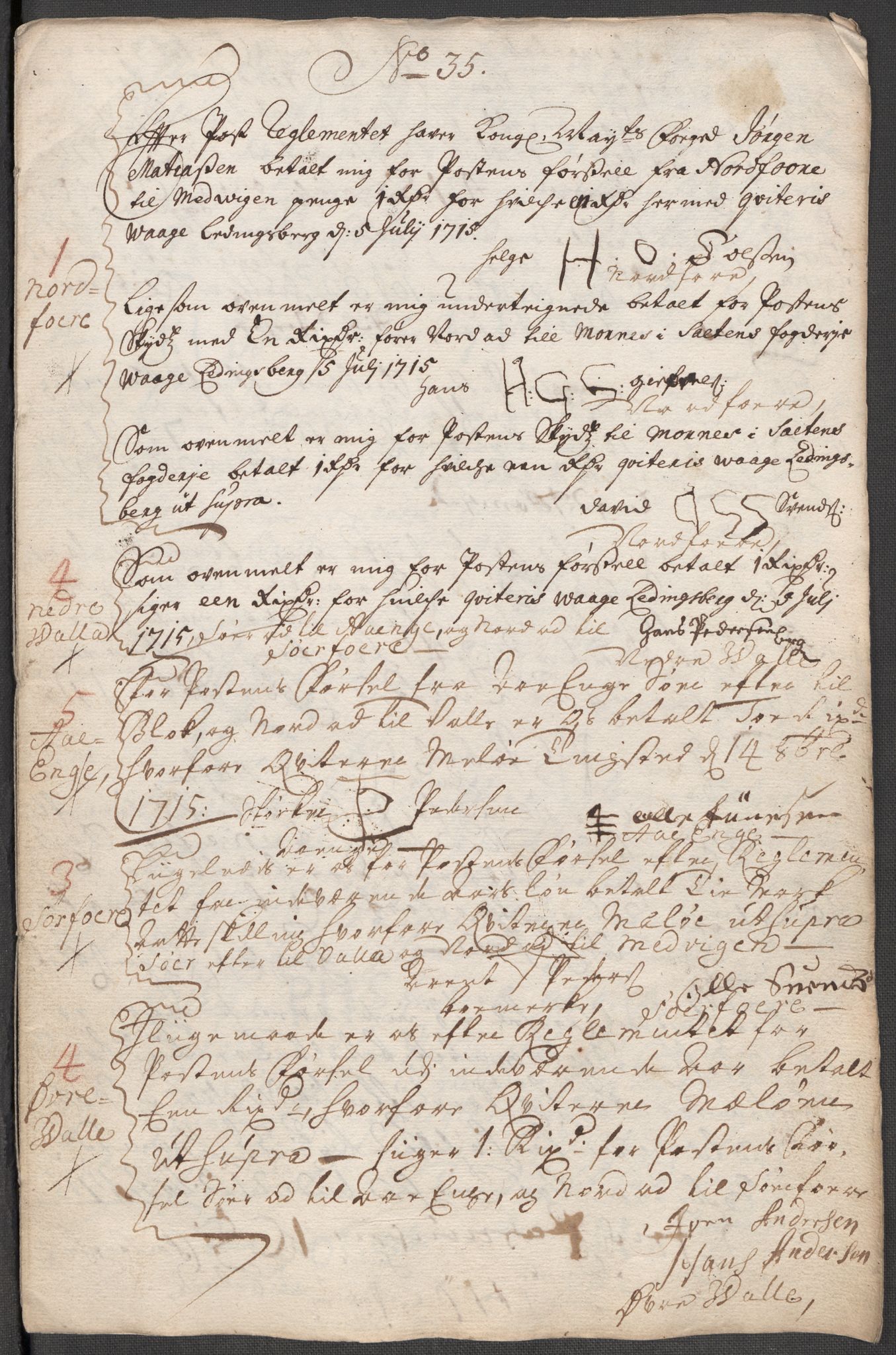Rentekammeret inntil 1814, Reviderte regnskaper, Fogderegnskap, AV/RA-EA-4092/R65/L4513: Fogderegnskap Helgeland, 1714-1715, s. 665