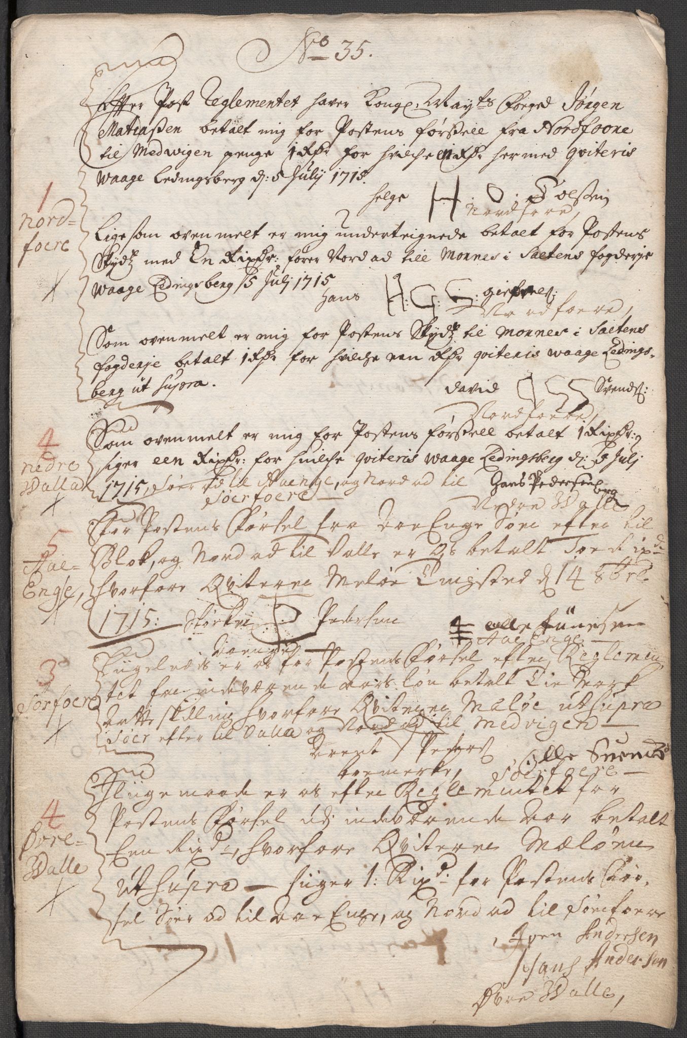 Rentekammeret inntil 1814, Reviderte regnskaper, Fogderegnskap, RA/EA-4092/R65/L4513: Fogderegnskap Helgeland, 1714-1715, s. 665