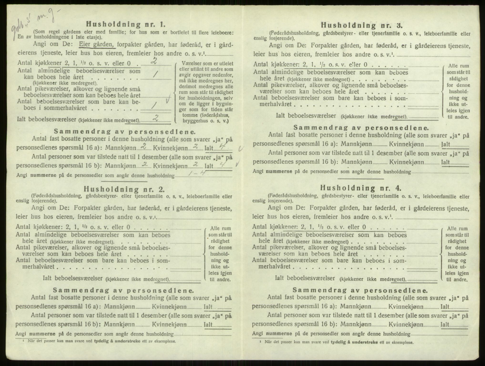 SAO, Folketelling 1920 for 0114 Varteig herred, 1920, s. 149