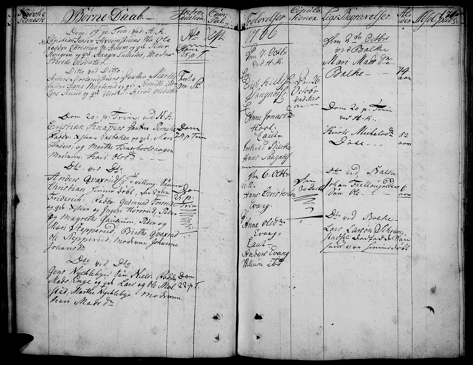 Toten prestekontor, AV/SAH-PREST-102/H/Ha/Haa/L0005: Ministerialbok nr. 5, 1761-1772, s. 171