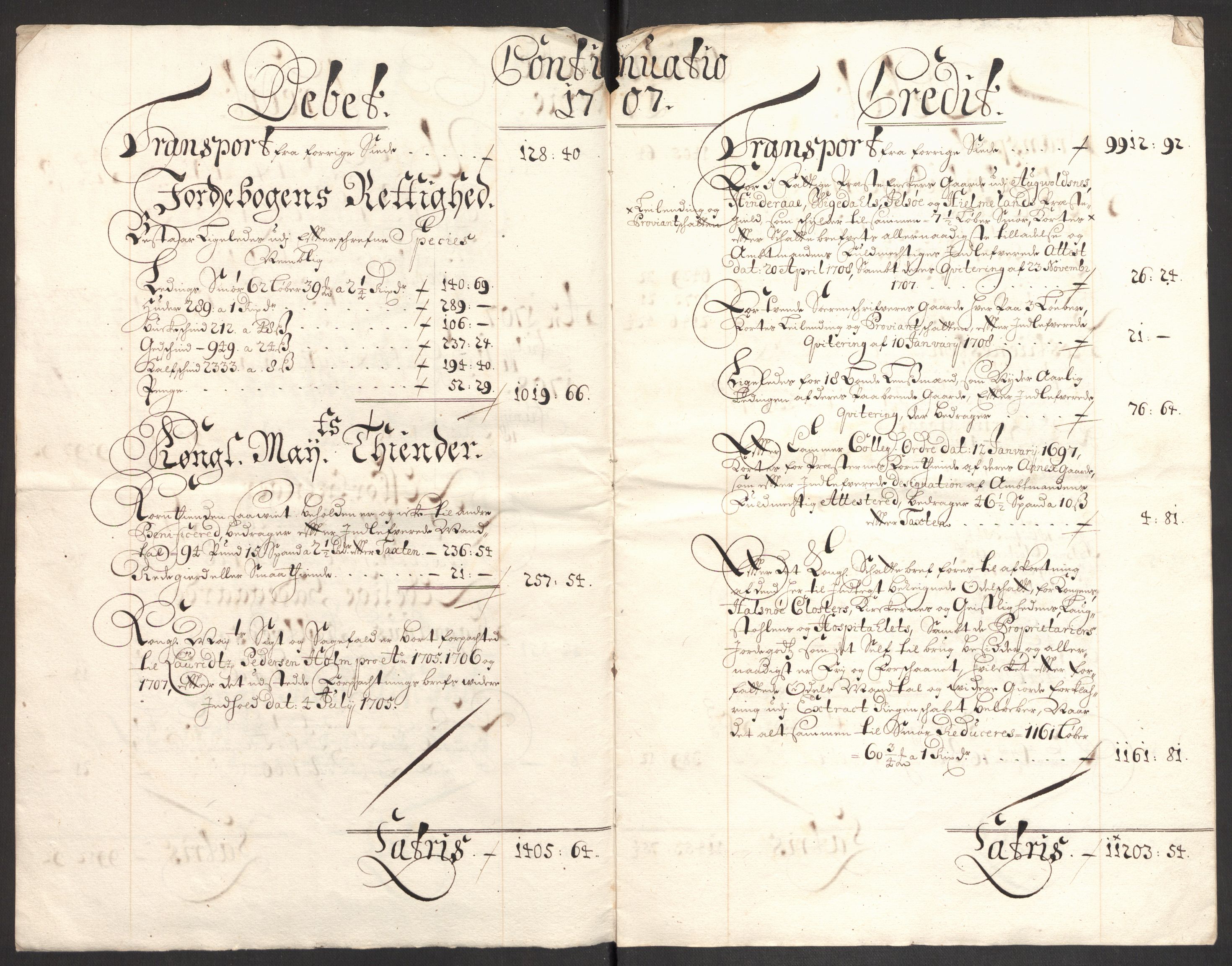 Rentekammeret inntil 1814, Reviderte regnskaper, Fogderegnskap, AV/RA-EA-4092/R47/L2861: Fogderegnskap Ryfylke, 1706-1709, s. 94