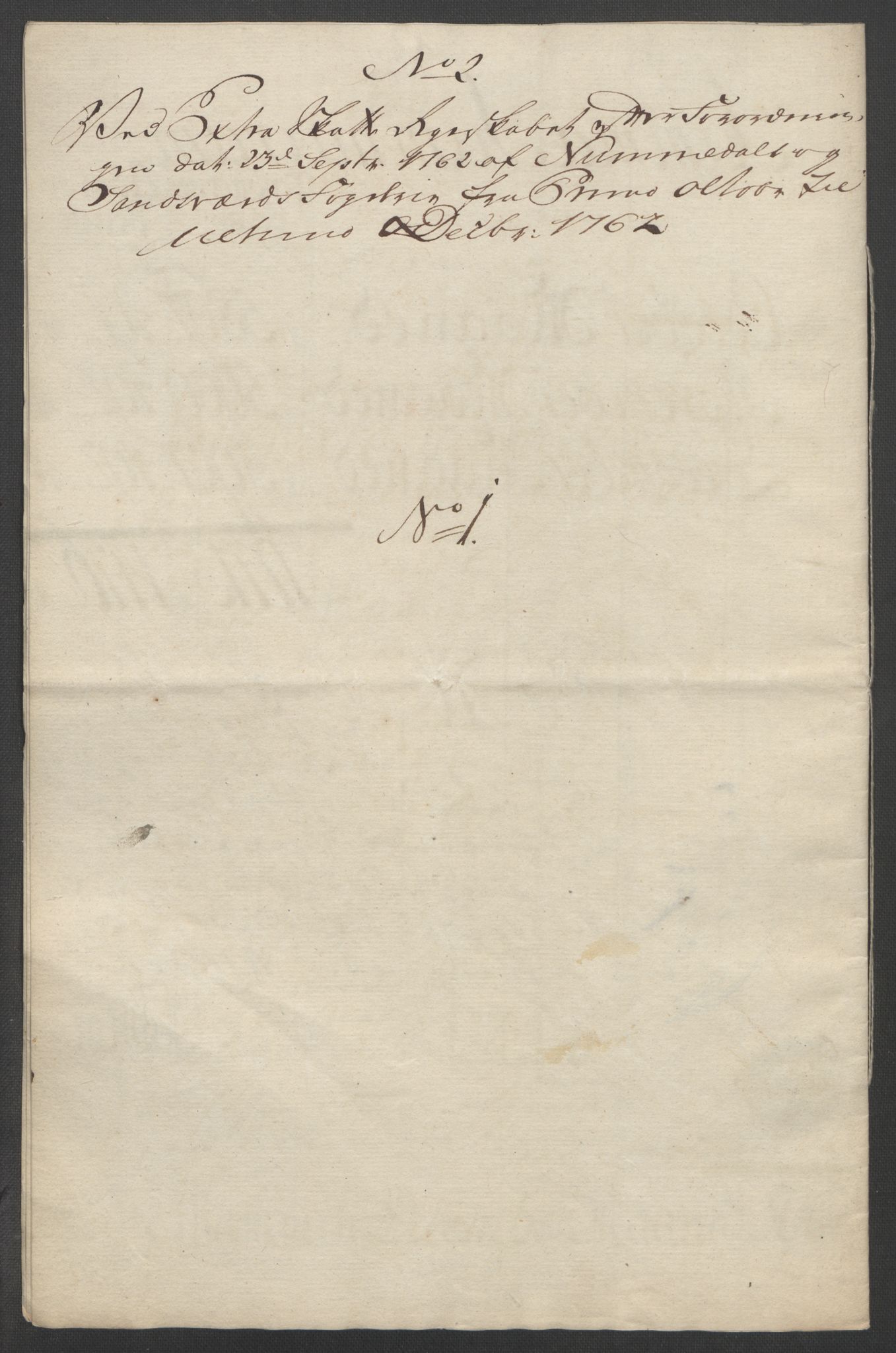 Rentekammeret inntil 1814, Reviderte regnskaper, Fogderegnskap, RA/EA-4092/R24/L1672: Ekstraskatten Numedal og Sandsvær, 1762-1767, s. 120