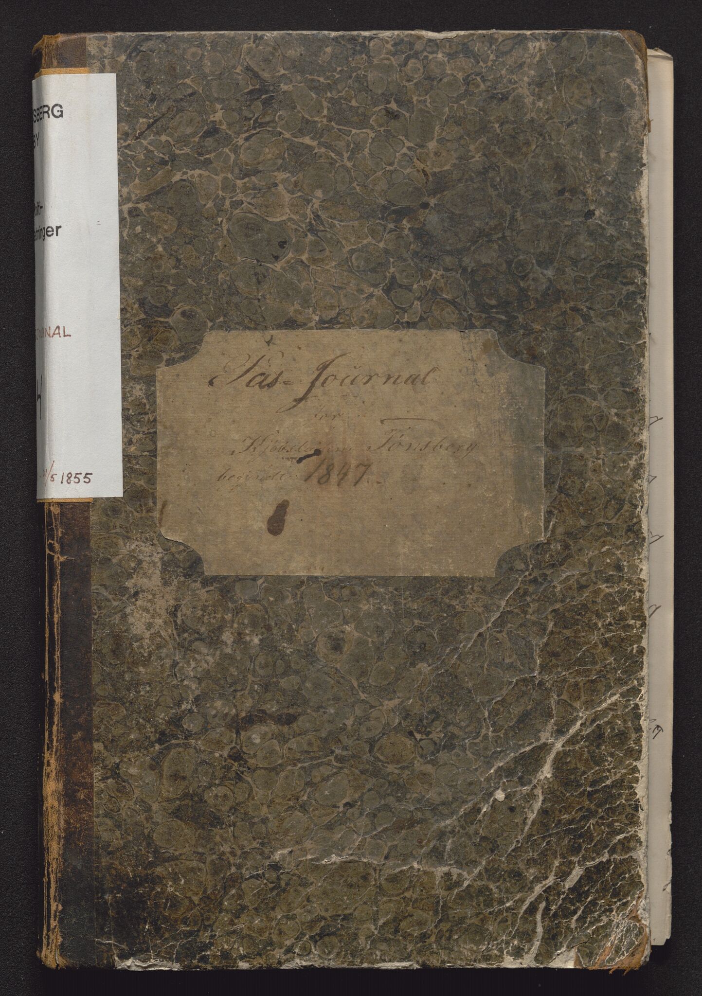 Tønsberg byfogd, AV/SAKO-A-224/N/Nb/L0004: Passjournal, 1847-1860