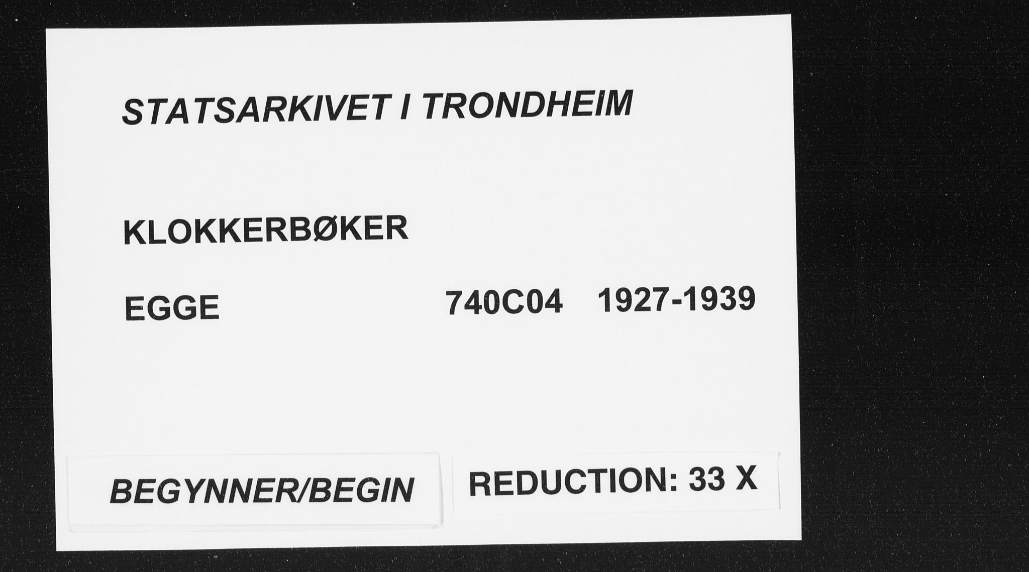 Ministerialprotokoller, klokkerbøker og fødselsregistre - Nord-Trøndelag, SAT/A-1458/740/L0383: Klokkerbok nr. 740C04, 1927-1939