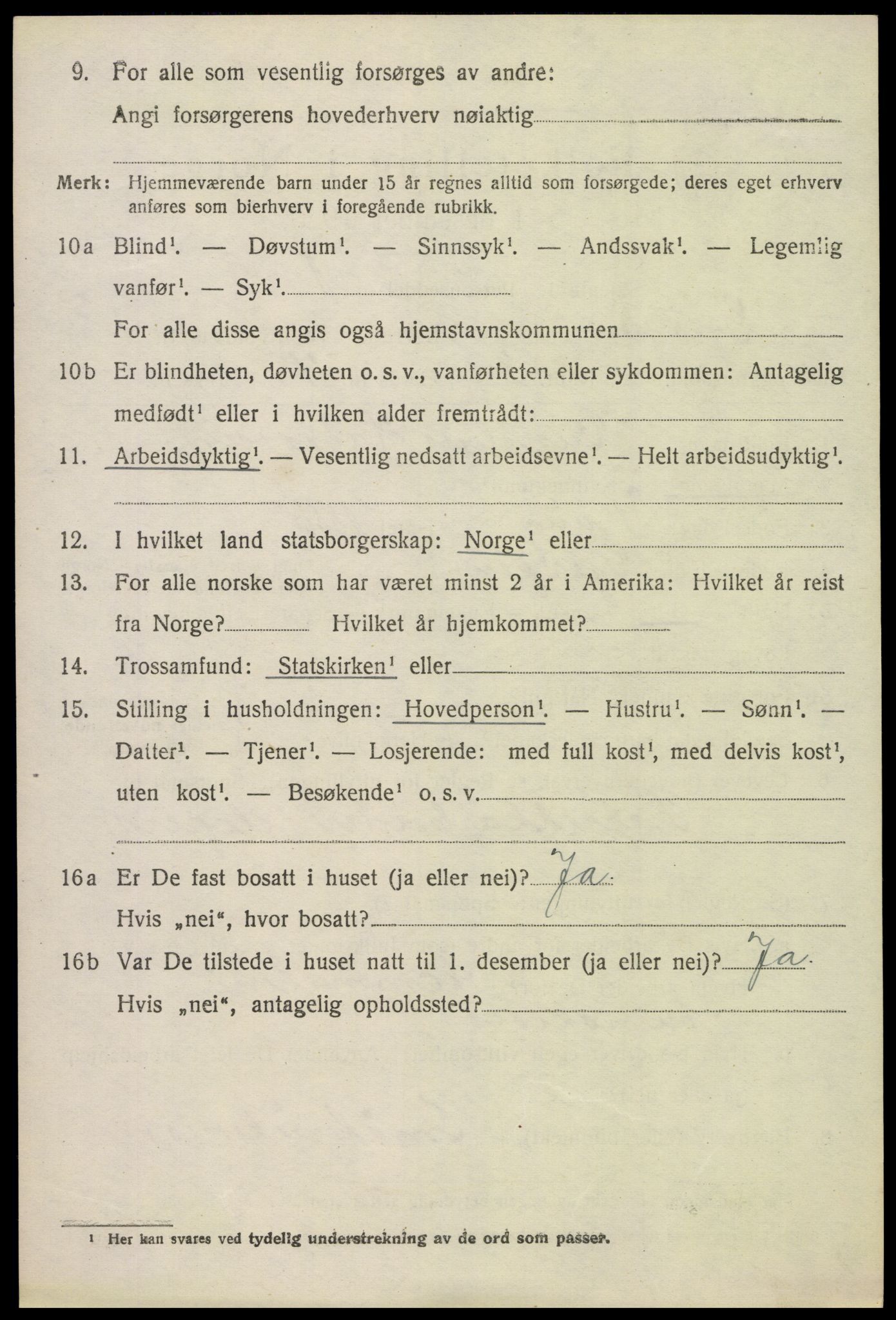SAKO, Folketelling 1920 for 0812 Gjerpen herred, 1920, s. 2713
