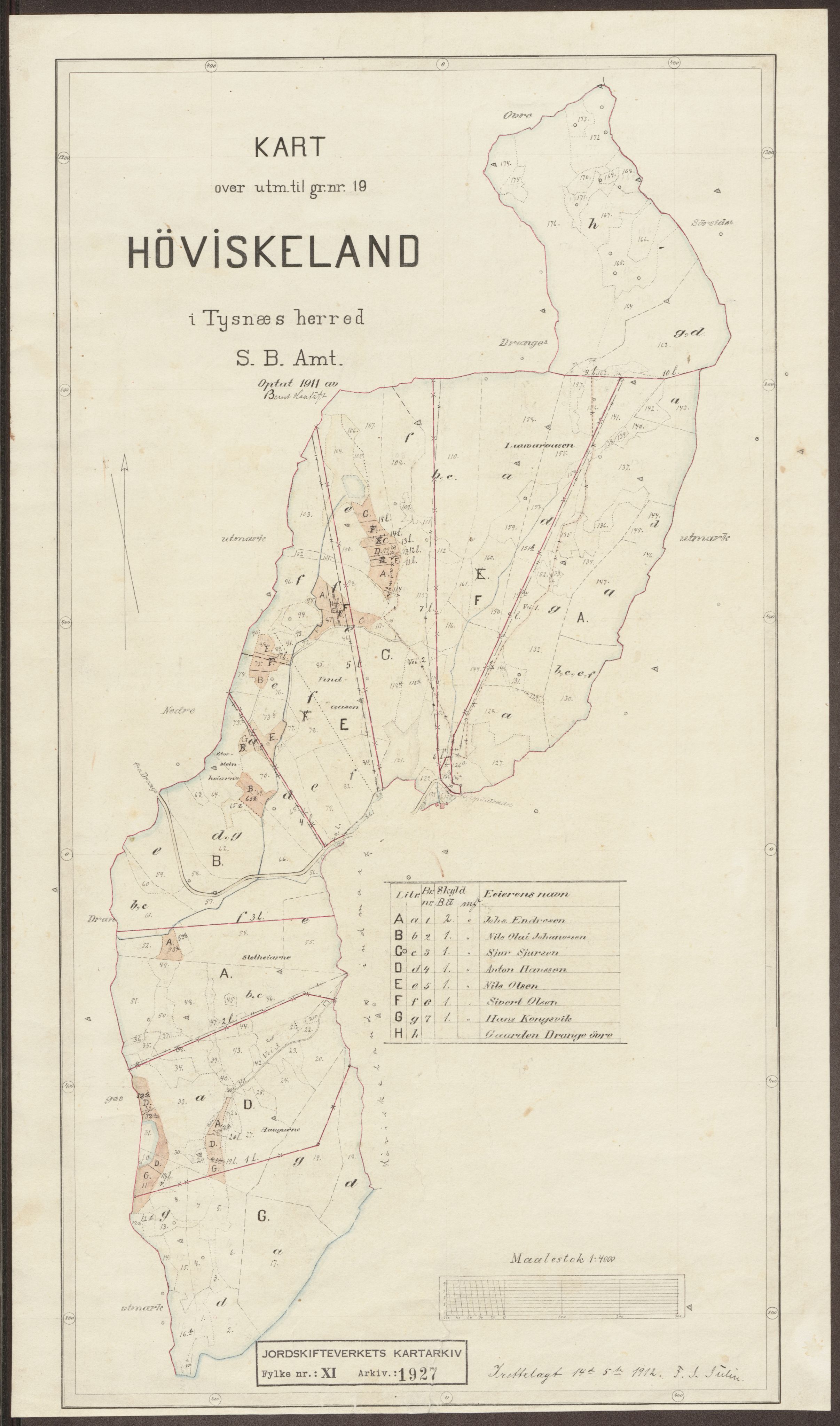 Jordskifteverkets kartarkiv, AV/RA-S-3929/T, 1859-1988, s. 2104