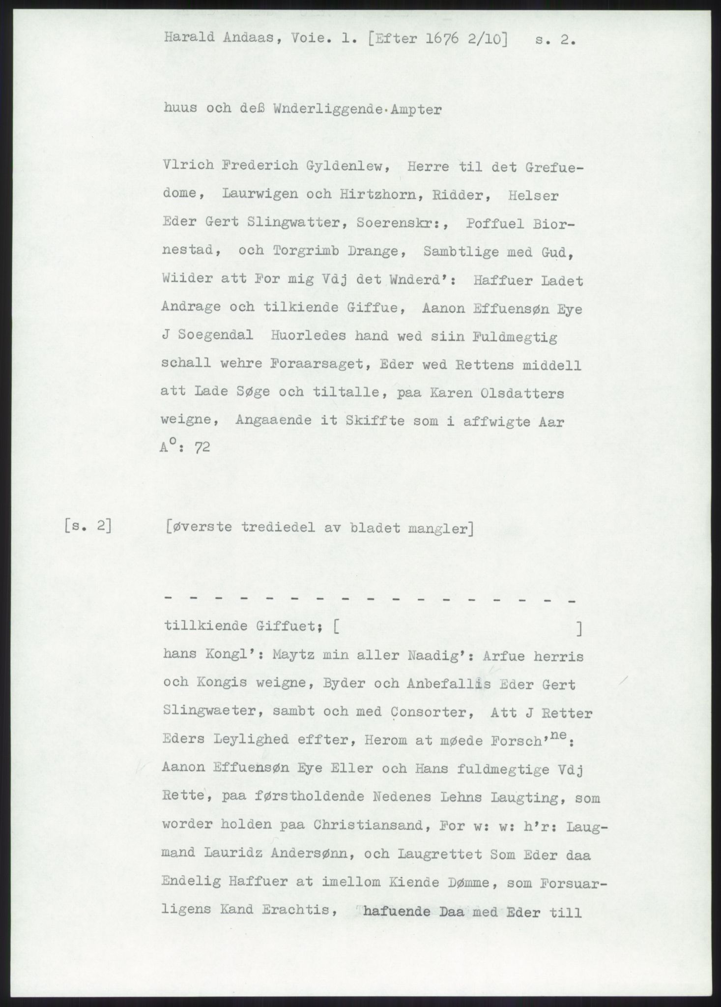 Samlinger til kildeutgivelse, Diplomavskriftsamlingen, AV/RA-EA-4053/H/Ha, s. 516