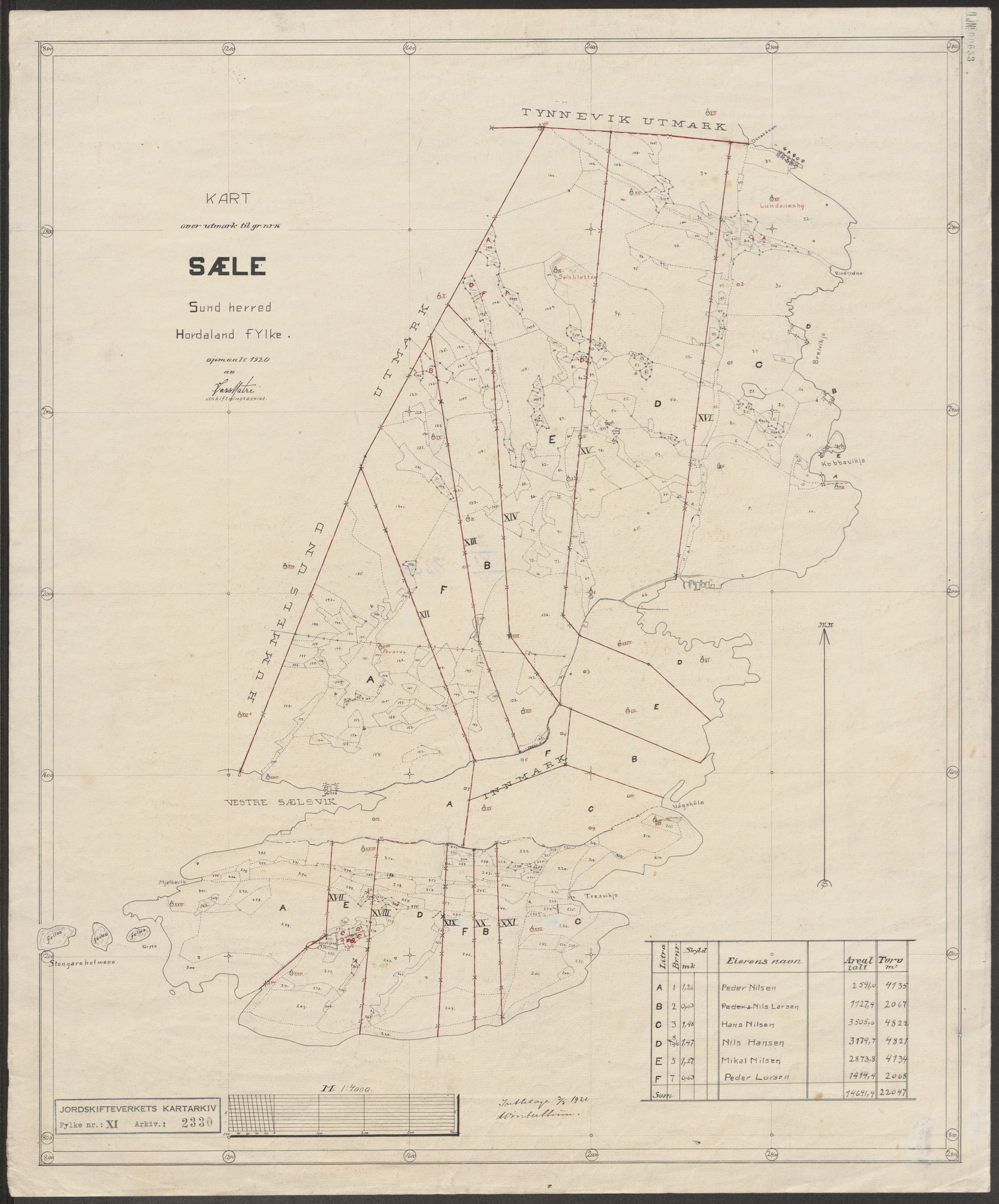 Jordskifteverkets kartarkiv, RA/S-3929/T, 1859-1988, s. 2608