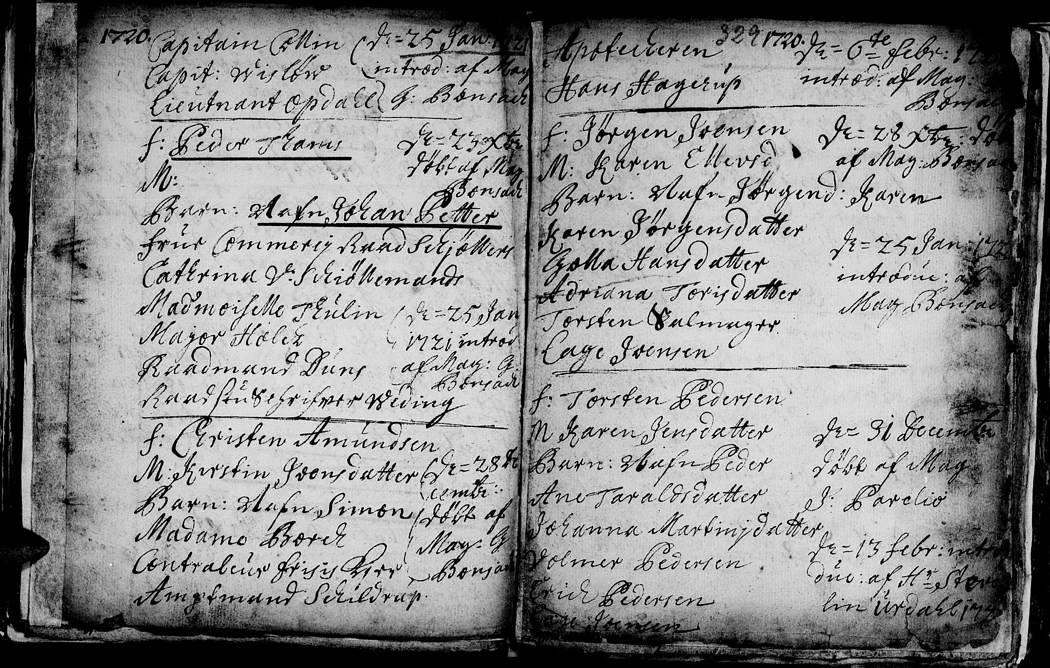 Ministerialprotokoller, klokkerbøker og fødselsregistre - Sør-Trøndelag, AV/SAT-A-1456/601/L0035: Ministerialbok nr. 601A03, 1713-1728, s. 329