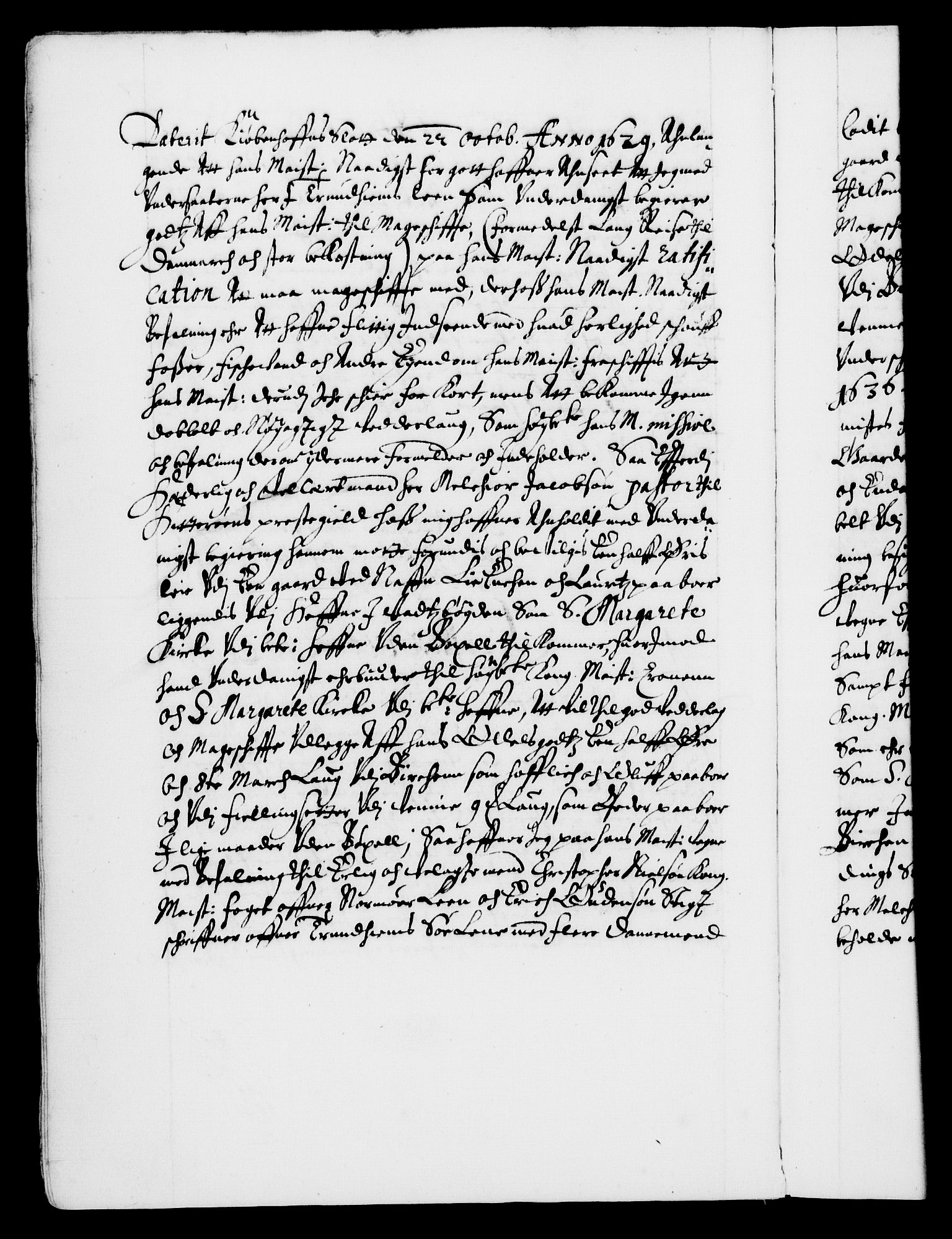 Danske Kanselli 1572-1799, AV/RA-EA-3023/F/Fc/Fca/Fcaa/L0006: Norske registre (mikrofilm), 1637-1642, s. 7b