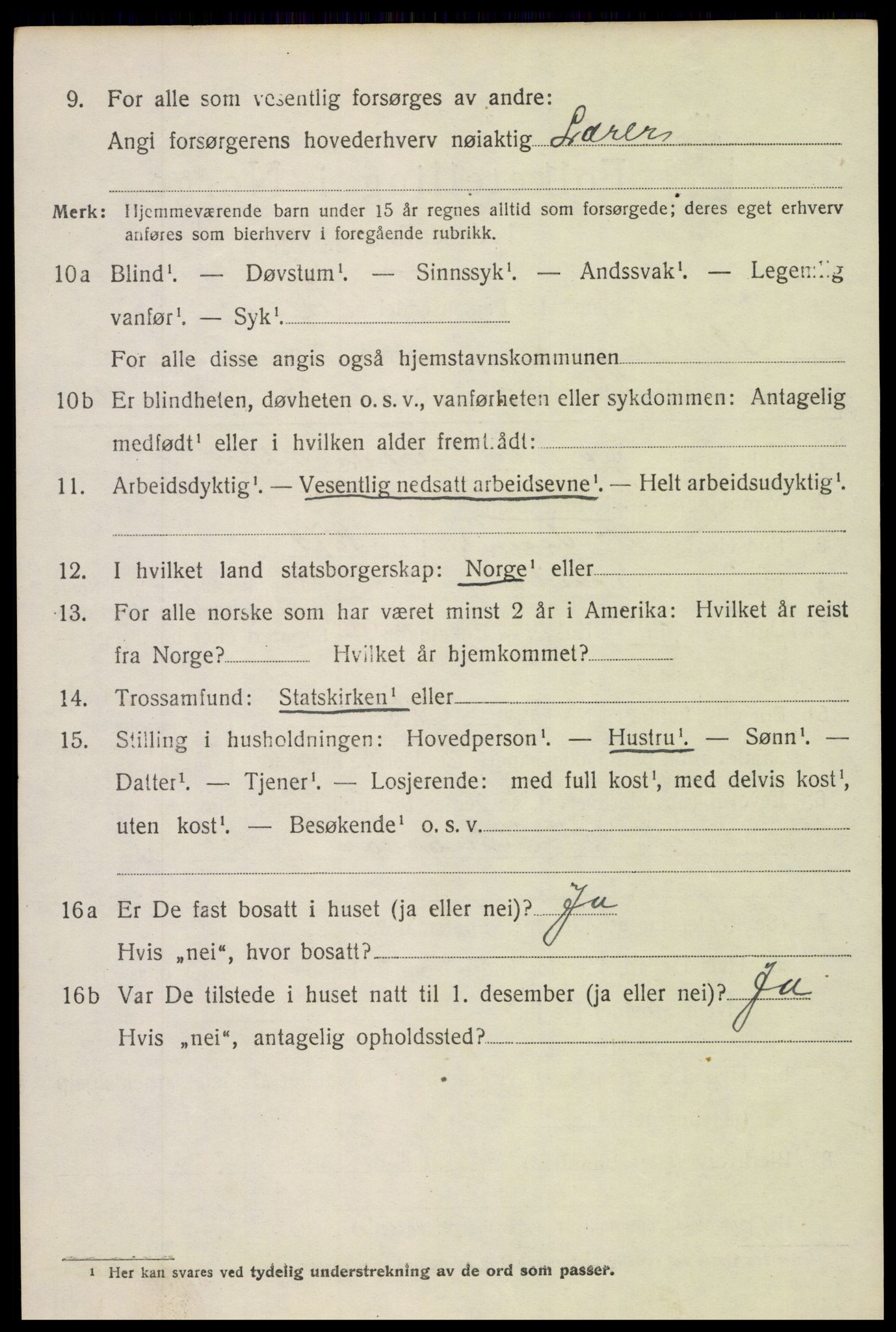 SAH, Folketelling 1920 for 0537 Fluberg herred, 1920, s. 2795