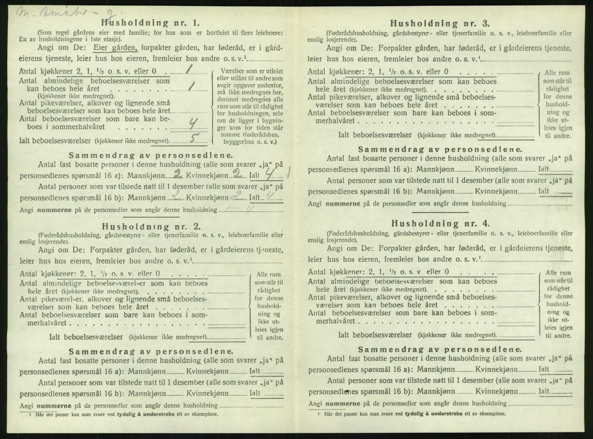 SAT, Folketelling 1920 for 1833 Mo herred, 1920, s. 1817