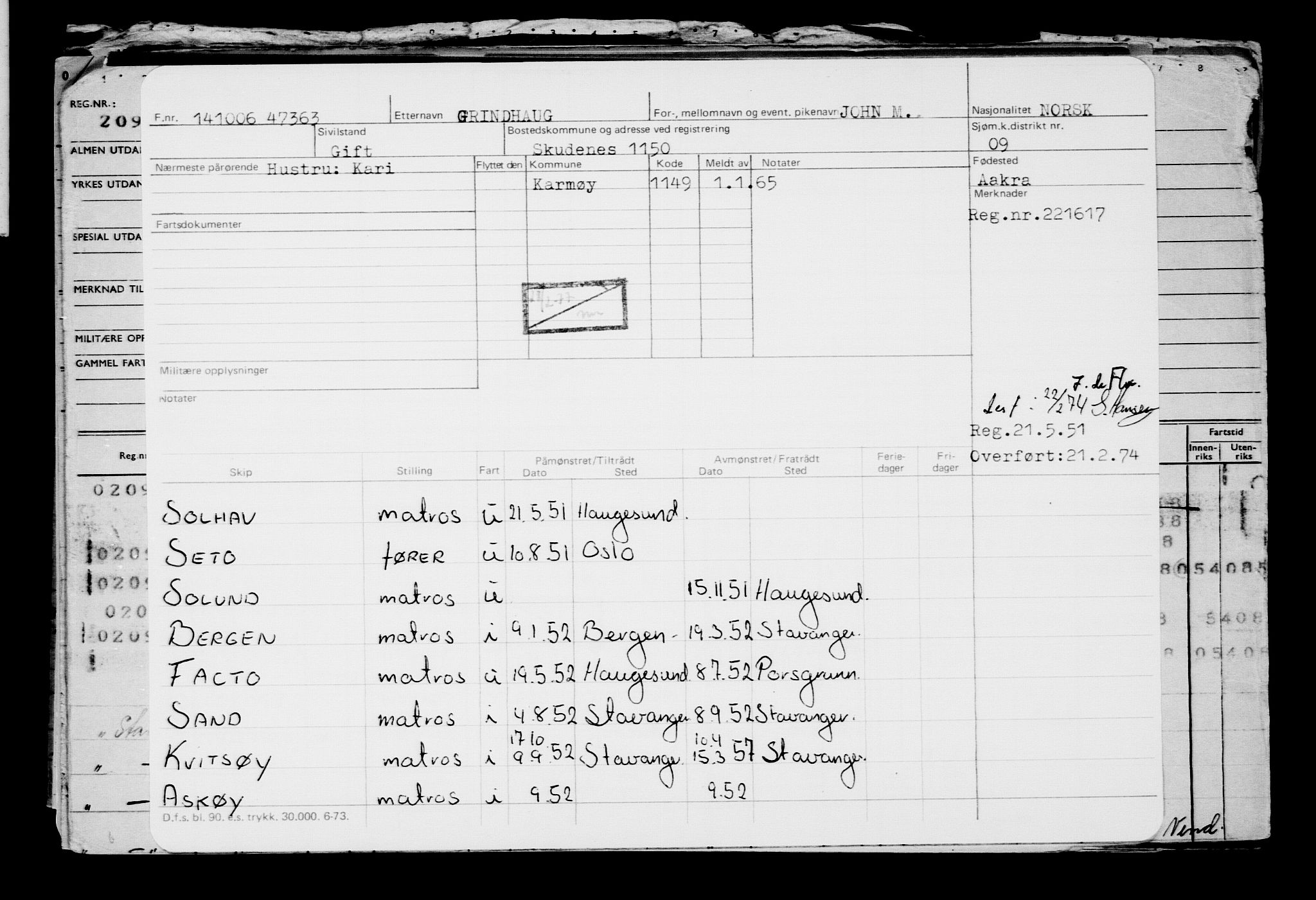 Direktoratet for sjømenn, AV/RA-S-3545/G/Gb/L0067: Hovedkort, 1906, s. 603