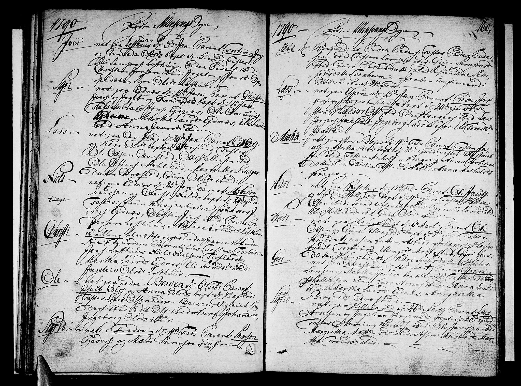 Ullensvang sokneprestembete, SAB/A-78701/H/Haa: Ministerialbok nr. A 7 /1, 1788-1804, s. 159-160