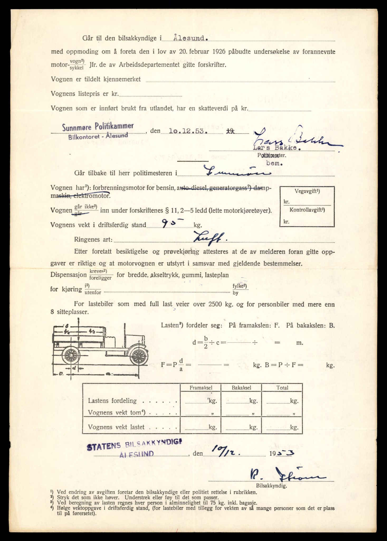 Møre og Romsdal vegkontor - Ålesund trafikkstasjon, AV/SAT-A-4099/F/Fe/L0037: Registreringskort for kjøretøy T 13031 - T 13179, 1927-1998, s. 594