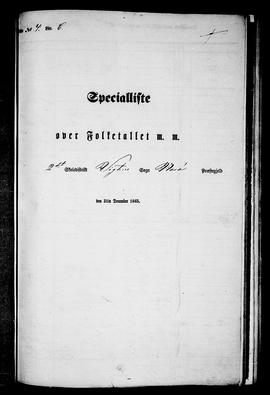RA, Folketelling 1865 for 1751P Nærøy prestegjeld, 1865, s. 128