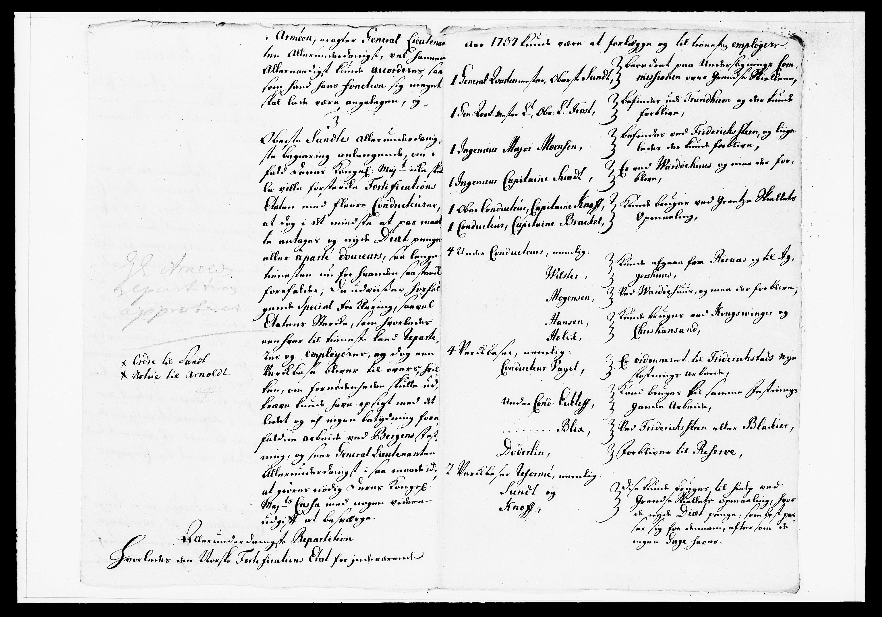 Krigskollegiet, Krigskancelliet, DRA/A-0006/-/1138-1142: Refererede sager, 1737, s. 154