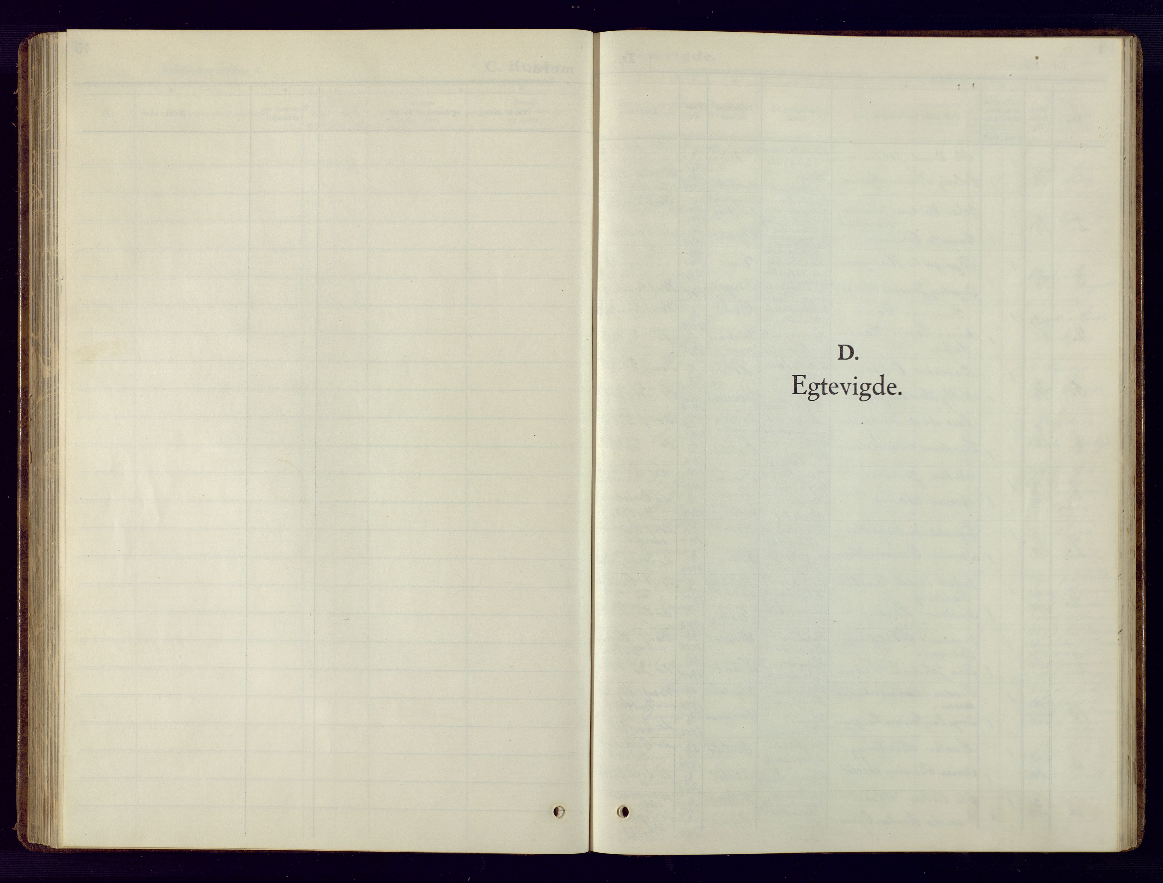 Søgne sokneprestkontor, AV/SAK-1111-0037/F/Fb/Fbb/L0008: Klokkerbok nr. B 8, 1932-1949