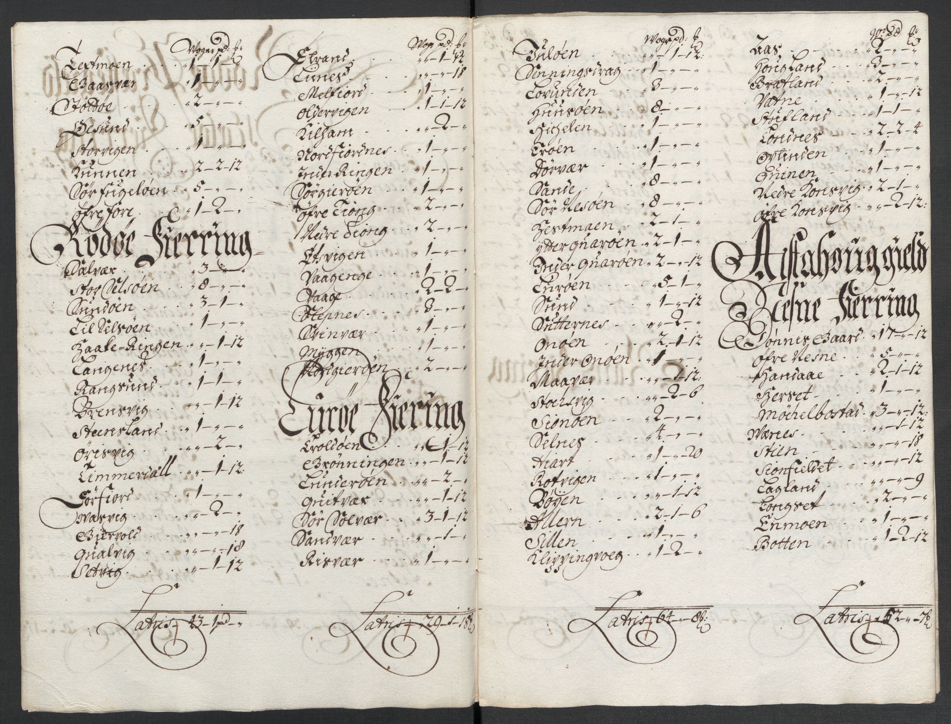 Rentekammeret inntil 1814, Reviderte regnskaper, Fogderegnskap, AV/RA-EA-4092/R65/L4507: Fogderegnskap Helgeland, 1699-1701, s. 98