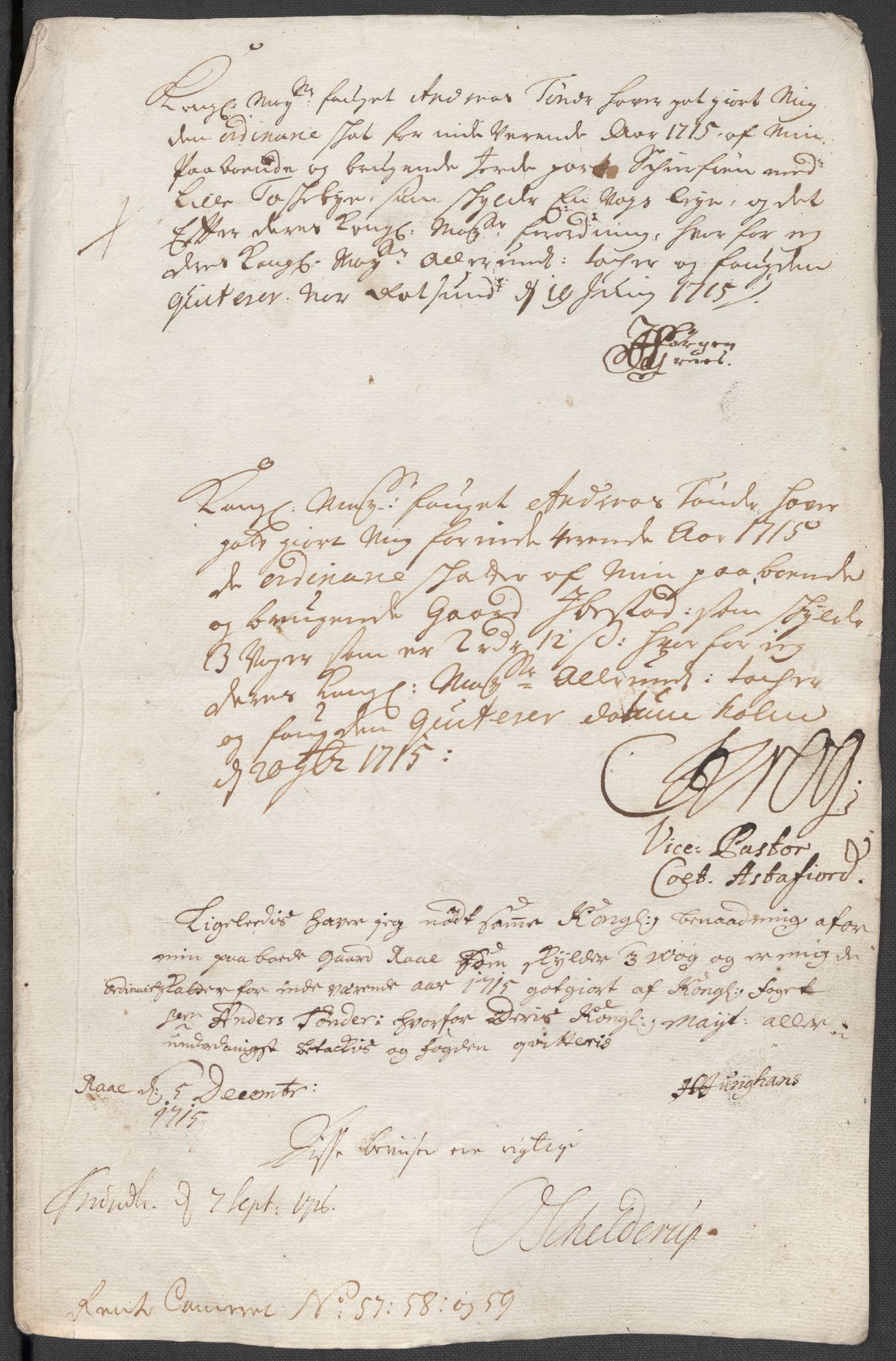 Rentekammeret inntil 1814, Reviderte regnskaper, Fogderegnskap, RA/EA-4092/R68/L4761: Fogderegnskap Senja og Troms, 1715, s. 274