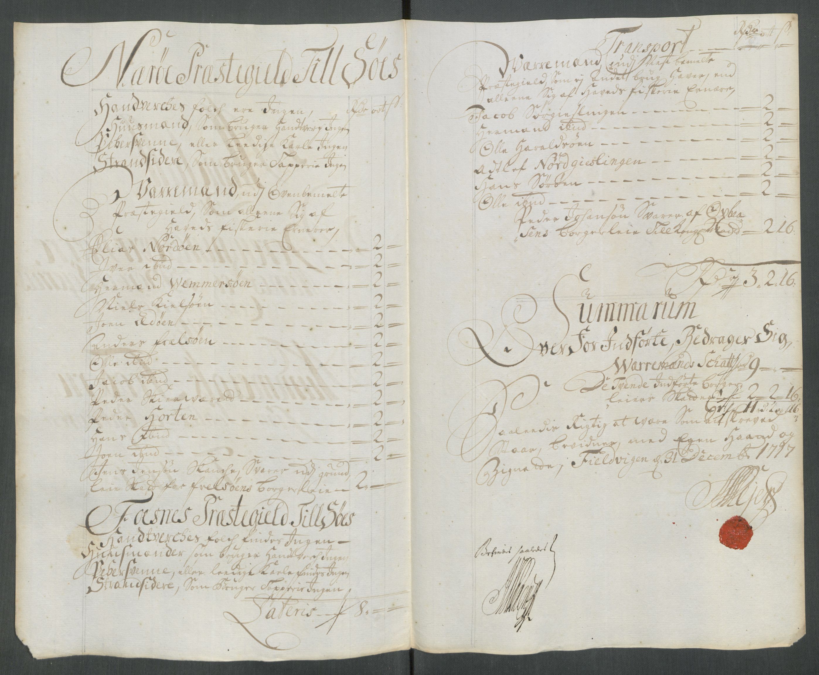 Rentekammeret inntil 1814, Reviderte regnskaper, Fogderegnskap, RA/EA-4092/R64/L4438: Fogderegnskap Namdal, 1717, s. 107