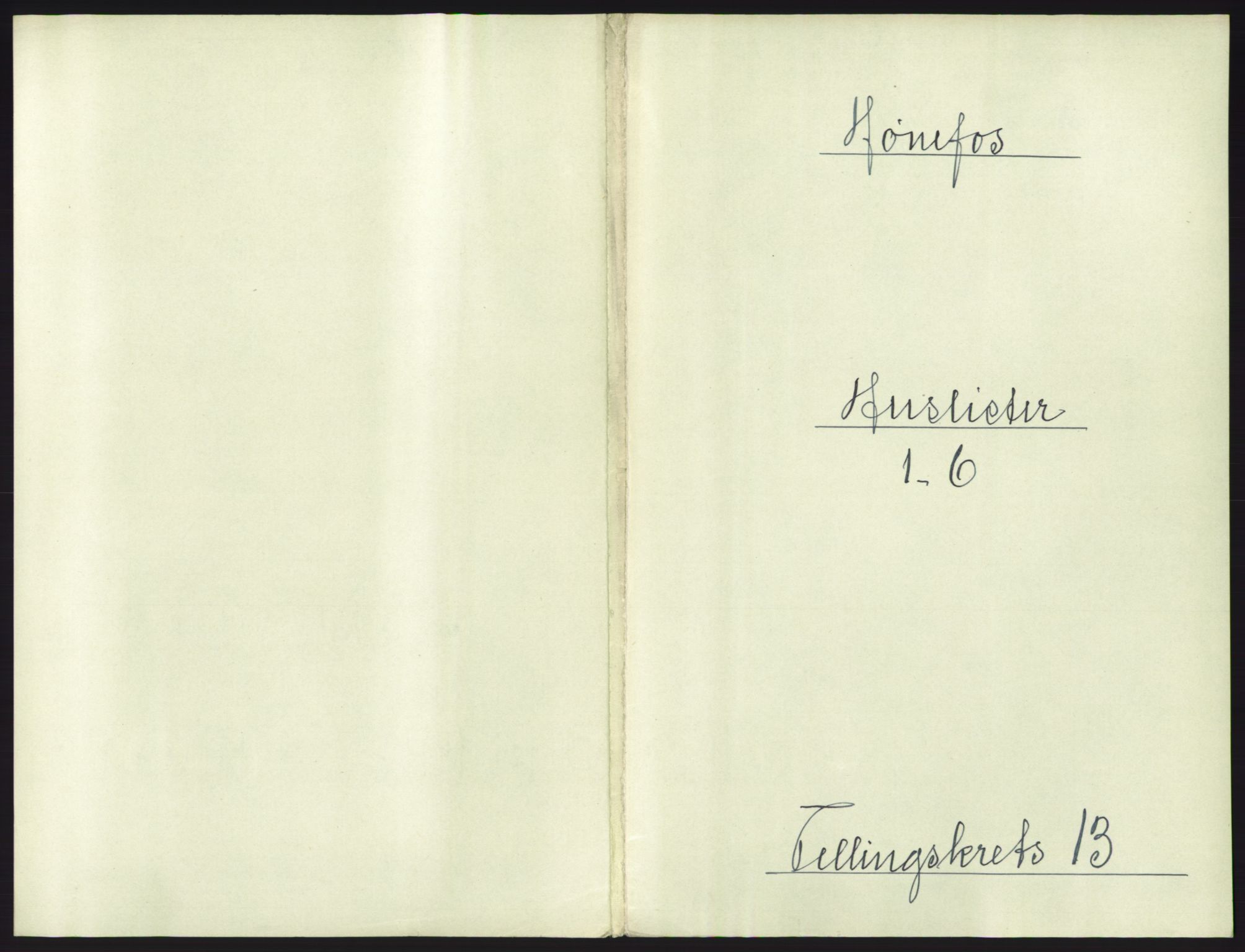 RA, Folketelling 1891 for 0601 Hønefoss kjøpstad, 1891, s. 287