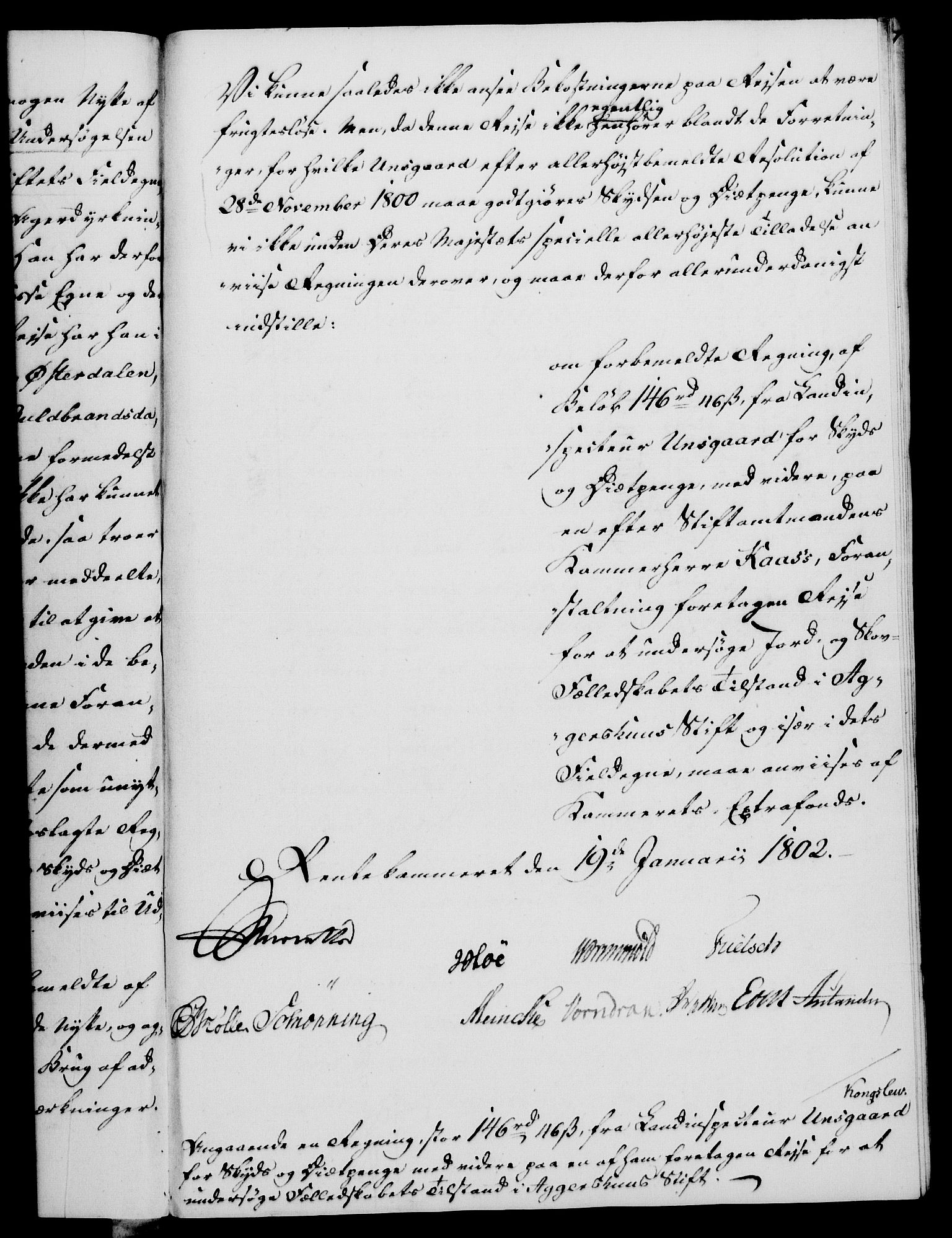 Rentekammeret, Kammerkanselliet, RA/EA-3111/G/Gf/Gfa/L0084: Norsk relasjons- og resolusjonsprotokoll (merket RK 52.84), 1802, s. 51
