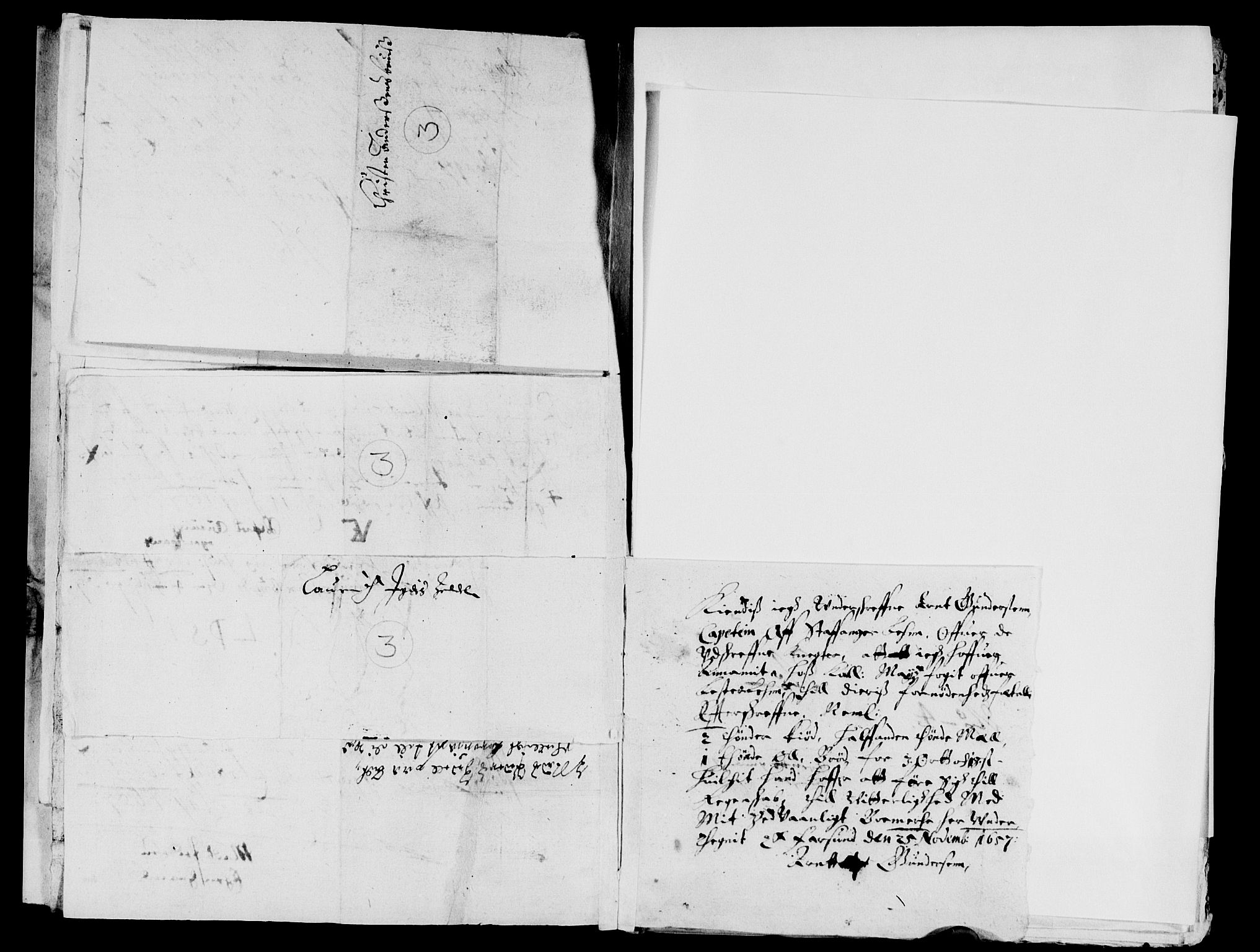 Rentekammeret inntil 1814, Reviderte regnskaper, Lensregnskaper, AV/RA-EA-5023/R/Rb/Rbr/L0021: Lista len, 1655-1659