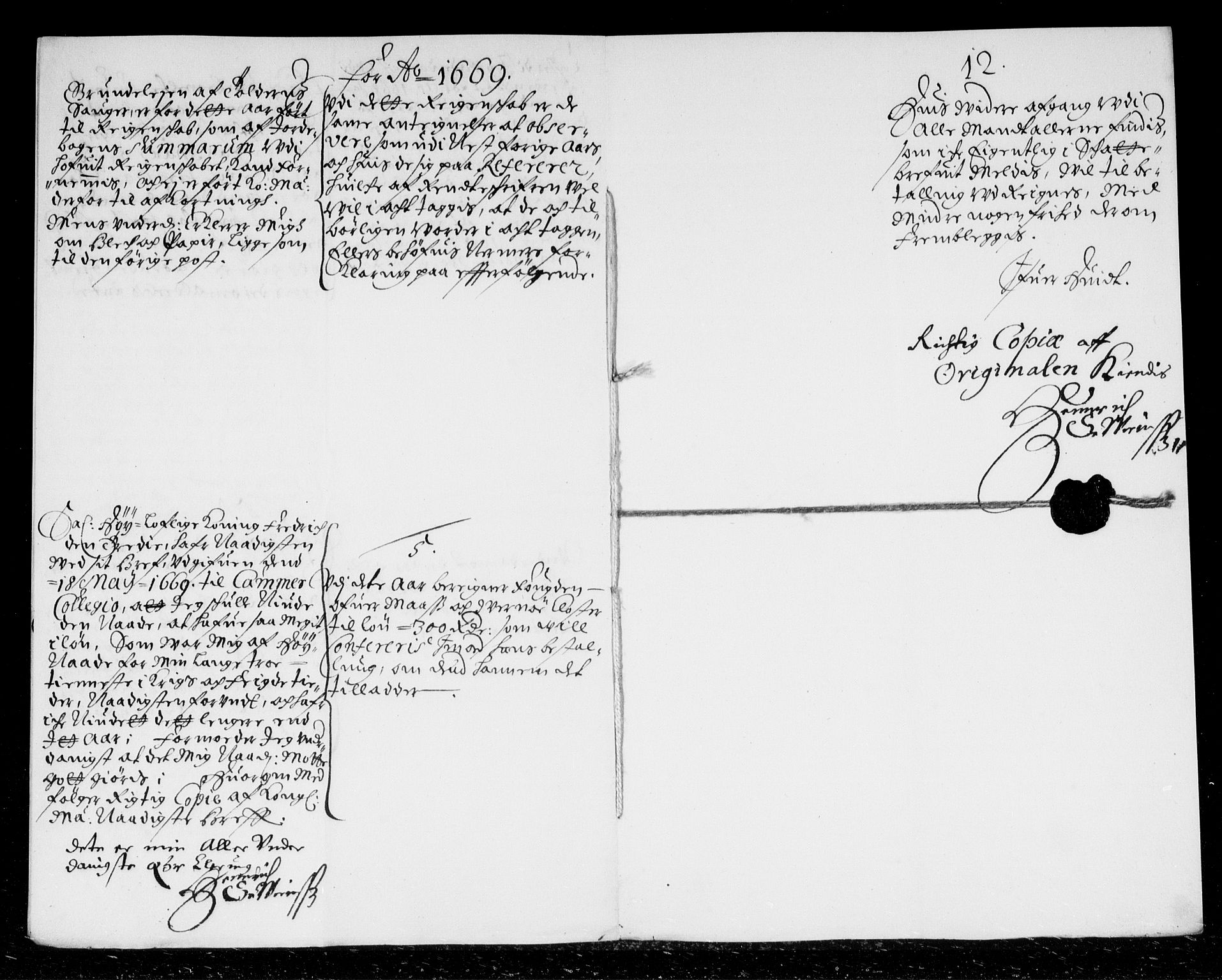 Rentekammeret inntil 1814, Reviderte regnskaper, Stiftamtstueregnskaper, Landkommissariatet på Akershus og Akershus stiftamt, AV/RA-EA-5869/R/Rb/L0081: Akershus stiftamt, 1666-1671